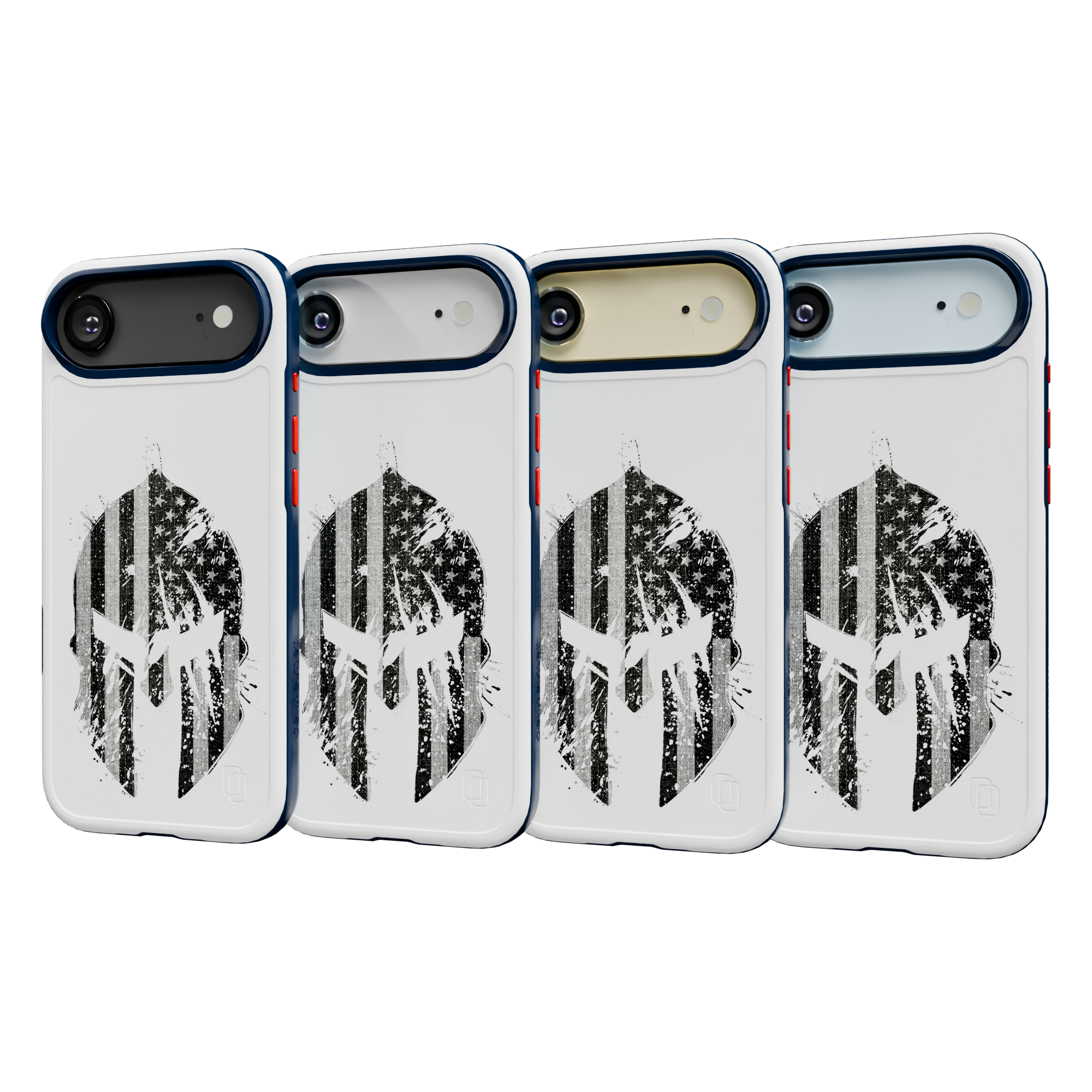 Patriot Collection - Spartan Warrior for iPhone 17 Series Spartan Warror / iPhone Air / White