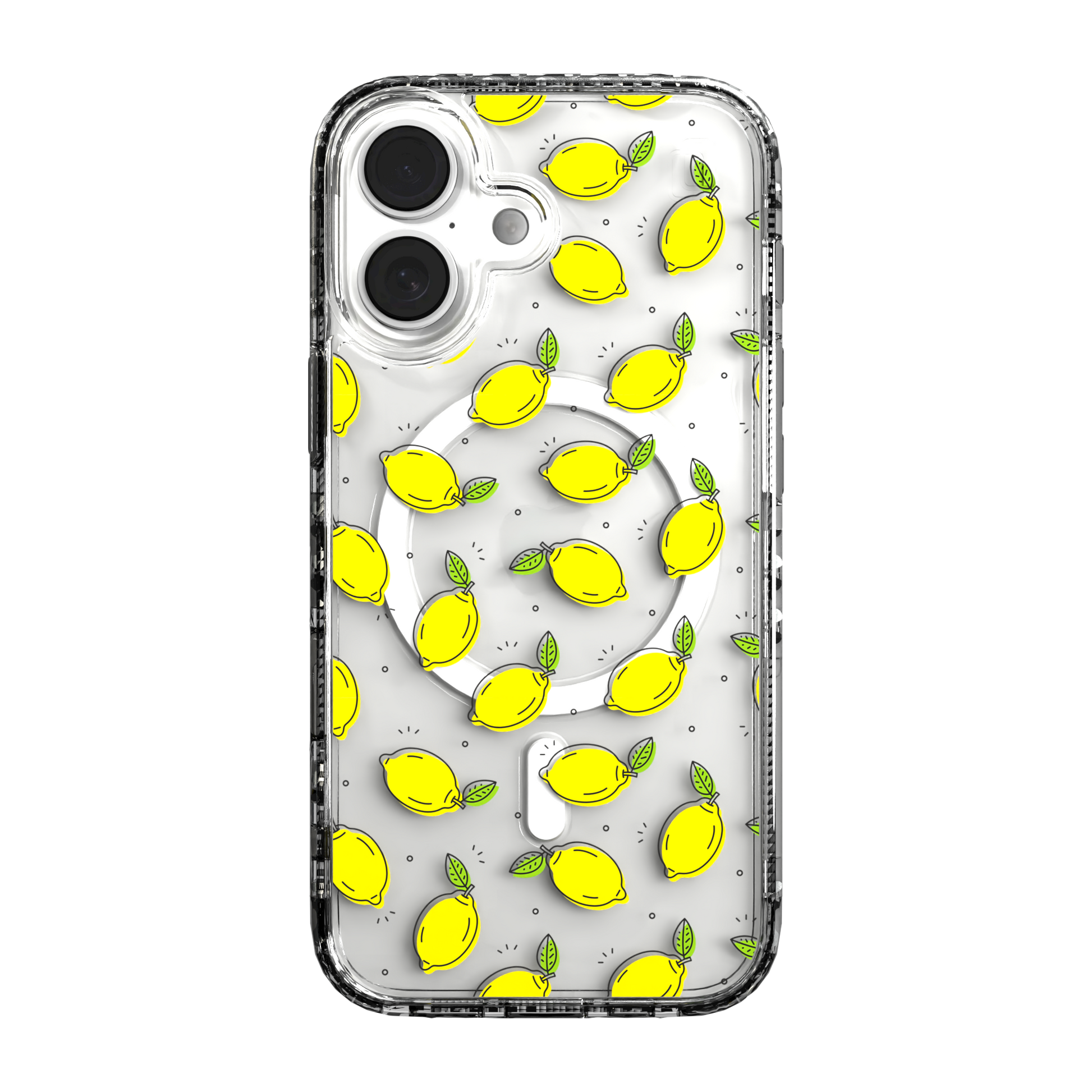 iPhone 16 Series | MagSafe | Fruit Bowl Collection | Lotsa Lemons Lotsa Lemons / iPhone 16 / Clear