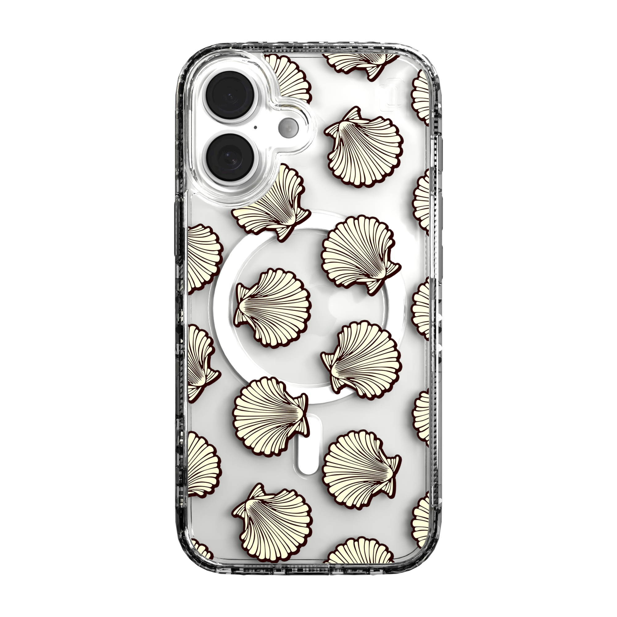 iPhone 16 Series | MagSafe | Coastal Case Collection | Seamless Seashells
