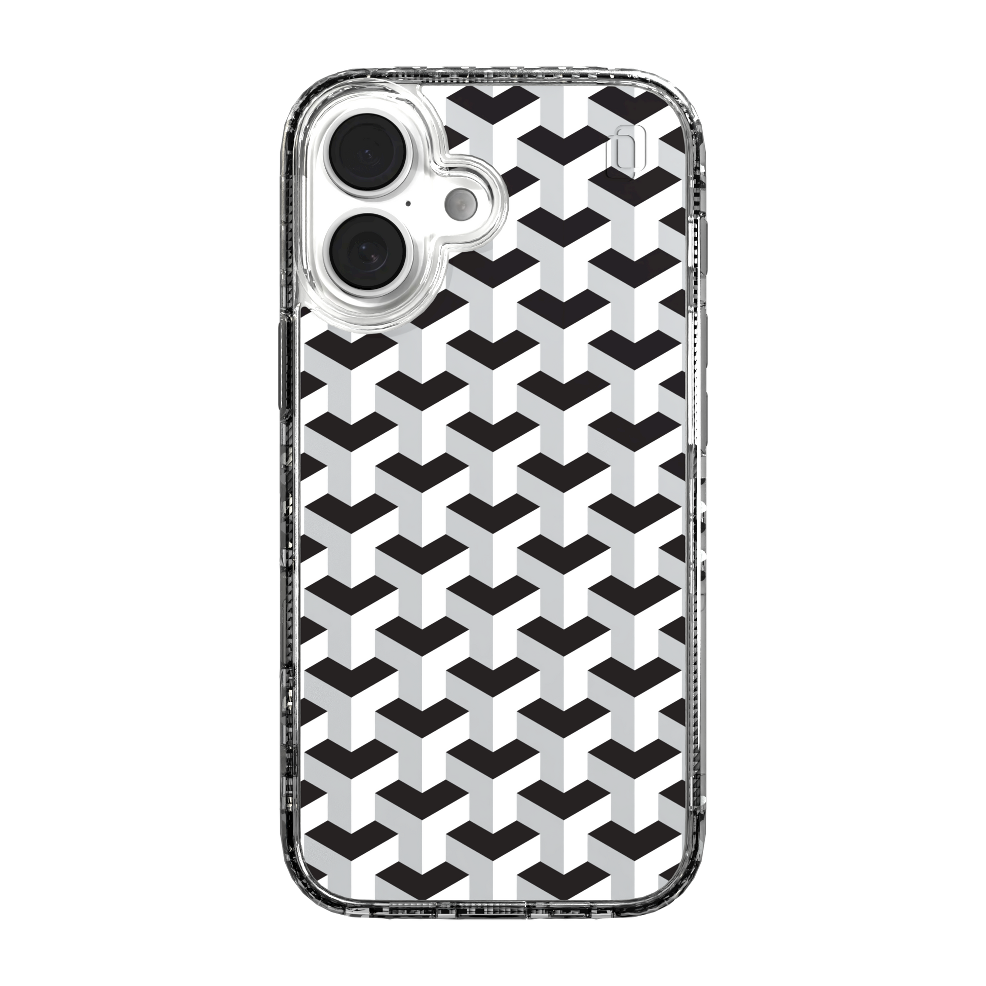 iPhone 16 Series | MagSafe | Monochromatic Case Designs | Infinite Stairway Infinite Stairway / iPhone 16 / Clear