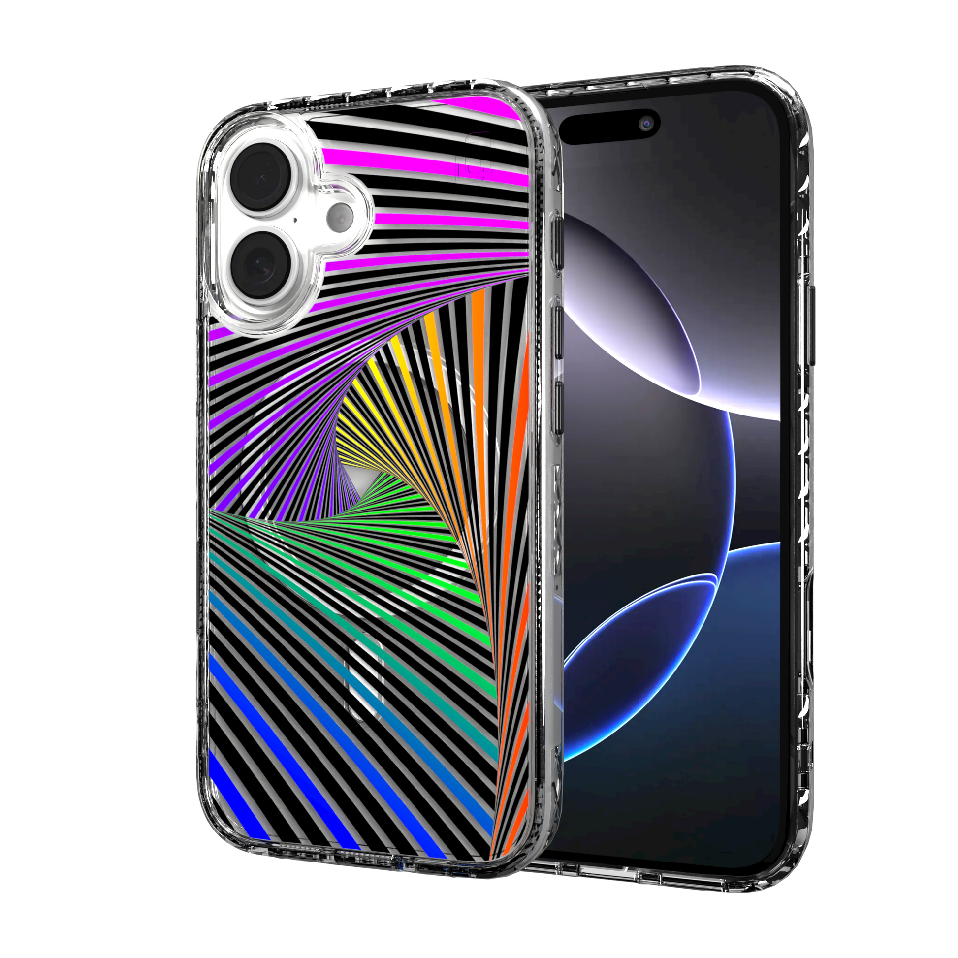iPhone 16 Series | MagSafe | Monochromatic Case Designs | Prism Prsima / iPhone 16 / Clear