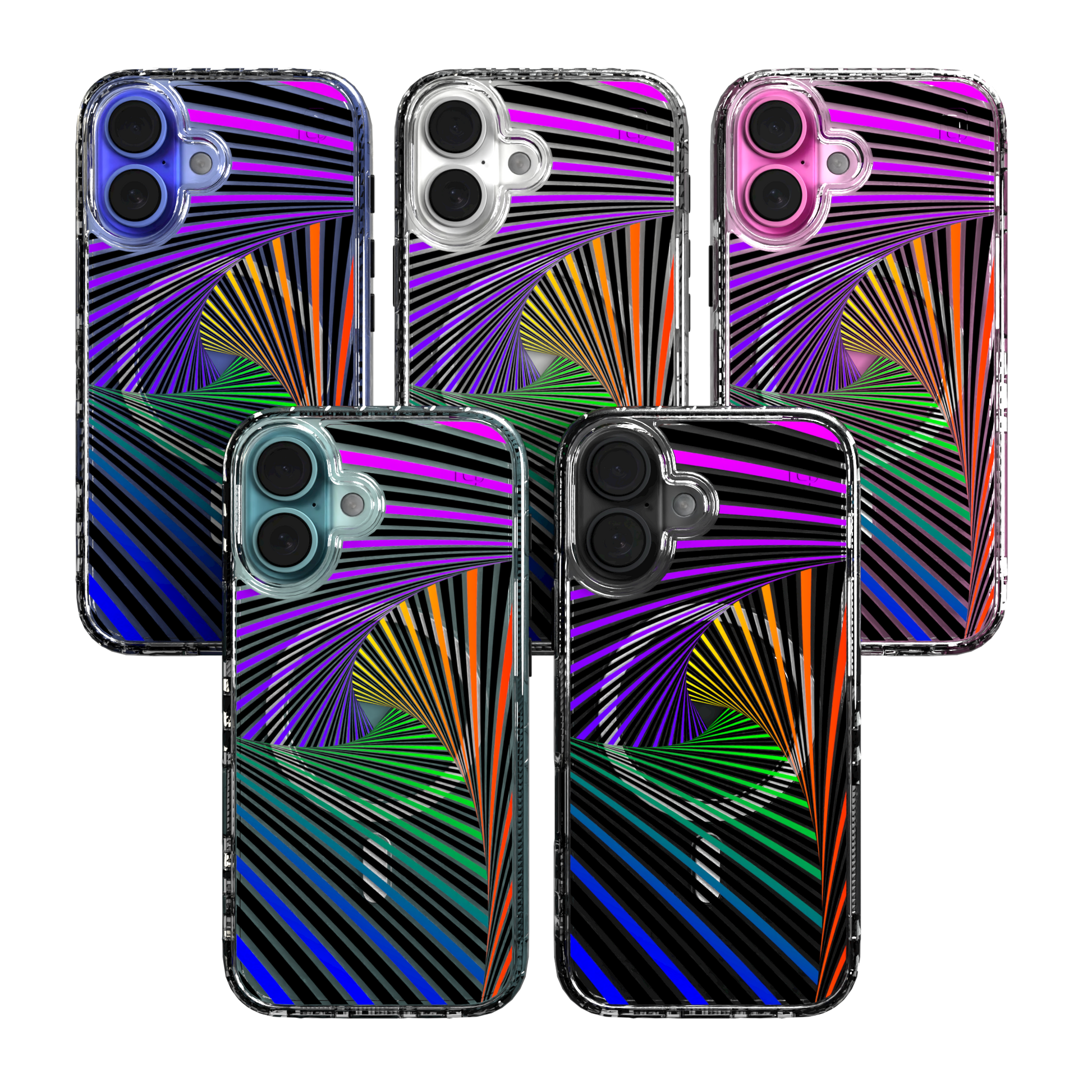 iPhone 16 Series | MagSafe | Monochromatic Case Designs | Prism Prsima / iPhone 16 / Clear