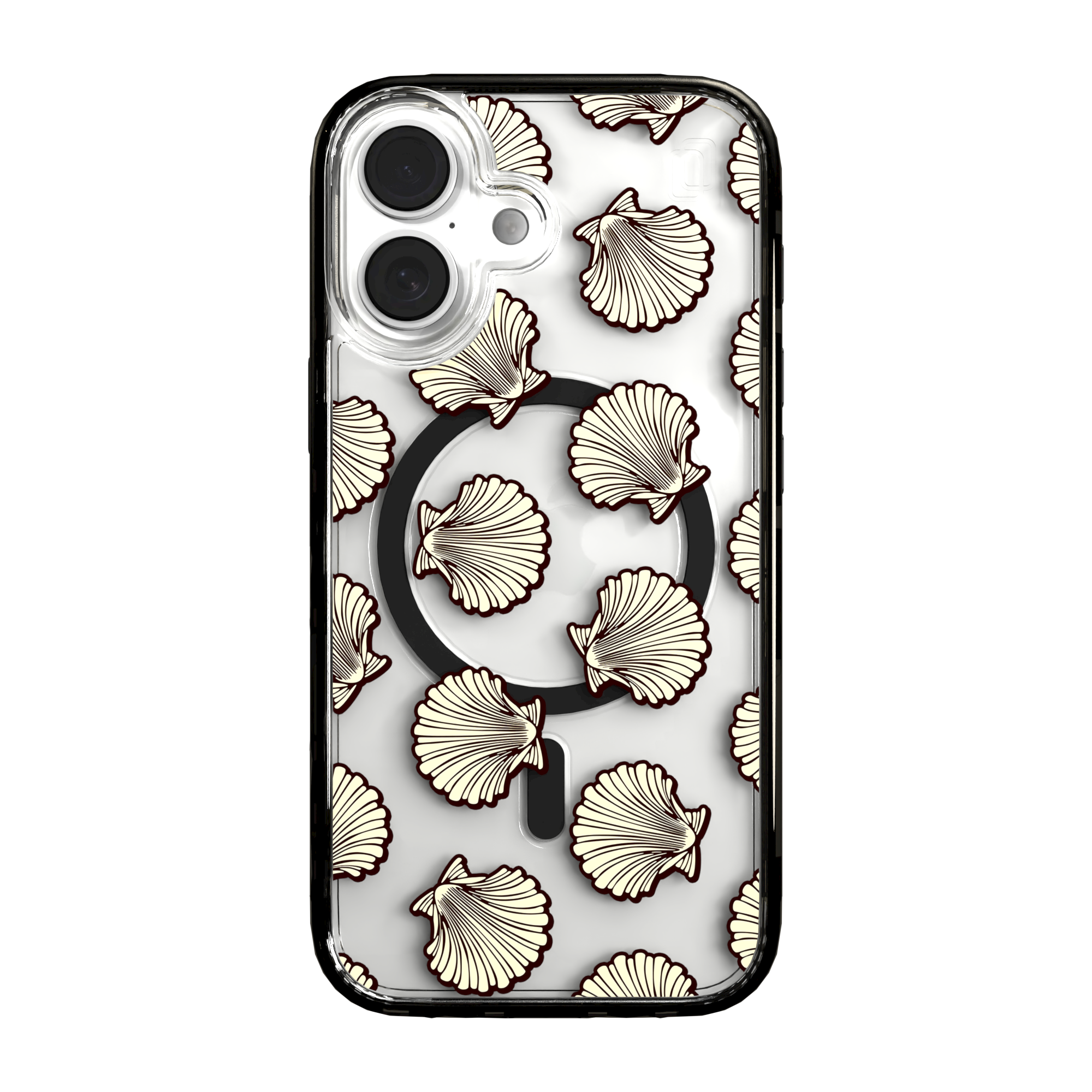 iPhone 16 Series | MagSafe | Coastal Case Collection | Seamless Seashells