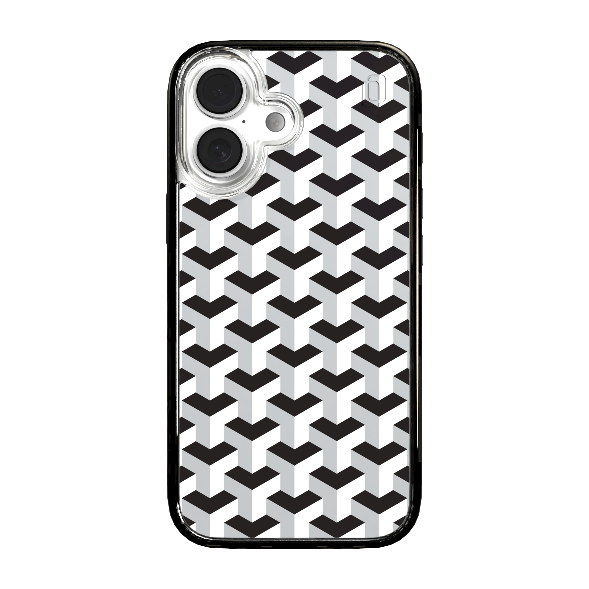 iPhone 16 Series | MagSafe | Monochromatic Case Designs | Infinite Stairway Infinite Stairway / iPhone 16 / Black