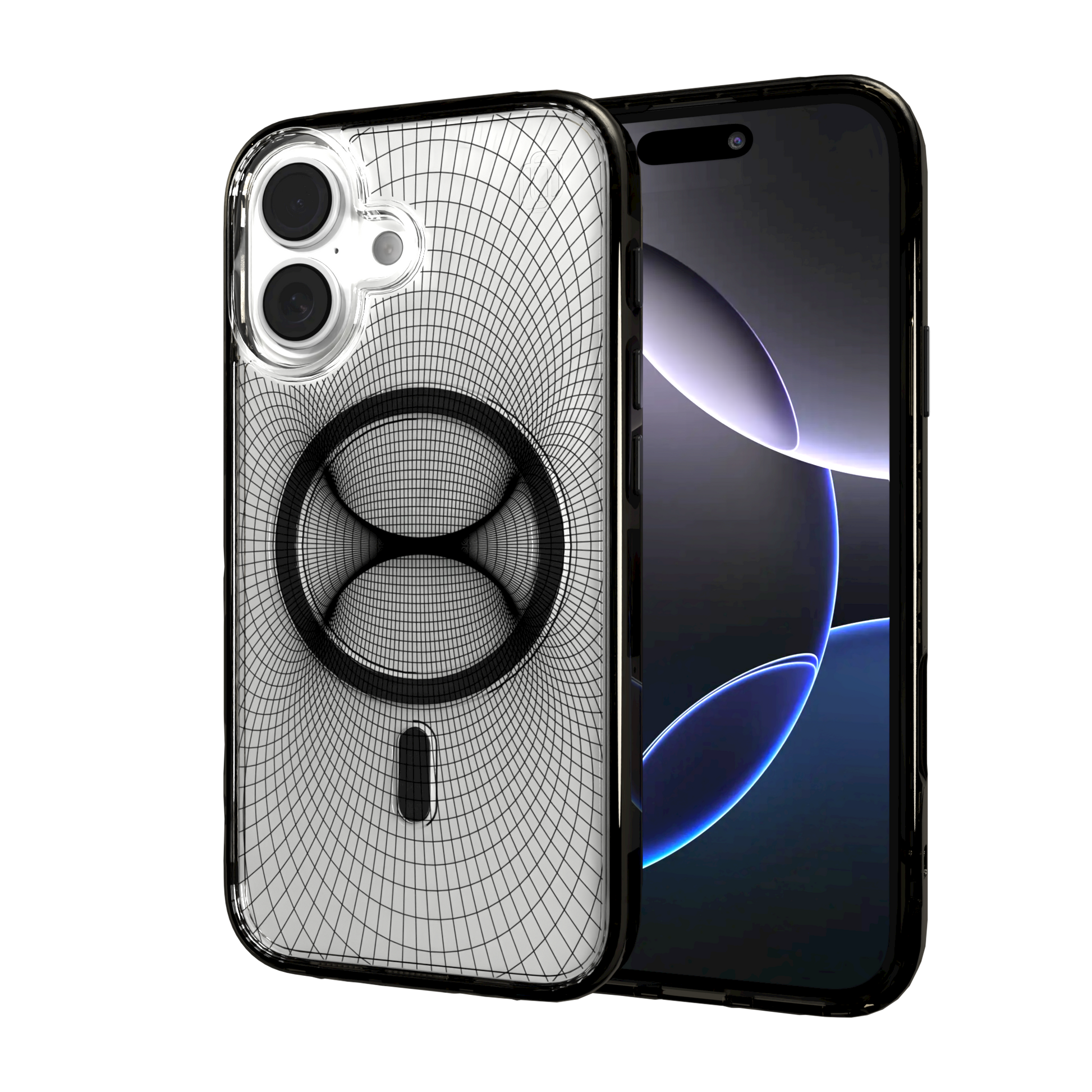 iPhone 16 Series | MagSafe | Monochromatic Case Designs | Symmetry Symmetry / iPhone 16 / Black