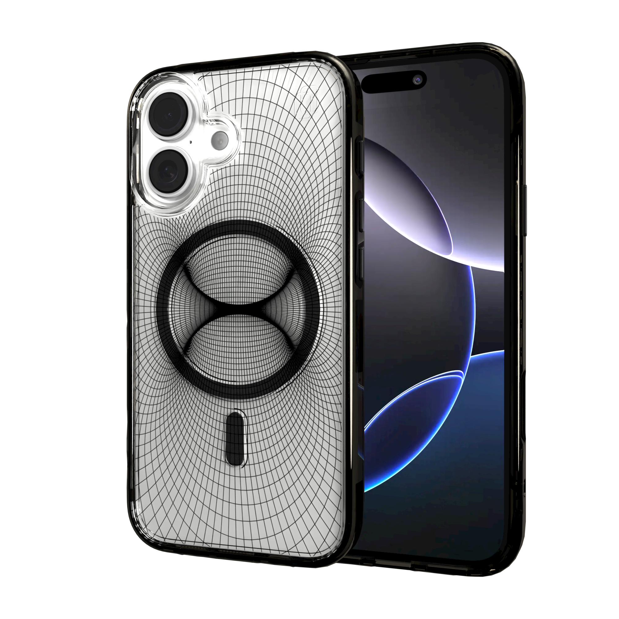 iPhone 16 Series | MagSafe | Monochromatic Case Designs | Symmetry Symmetry / iPhone 16 / Black
