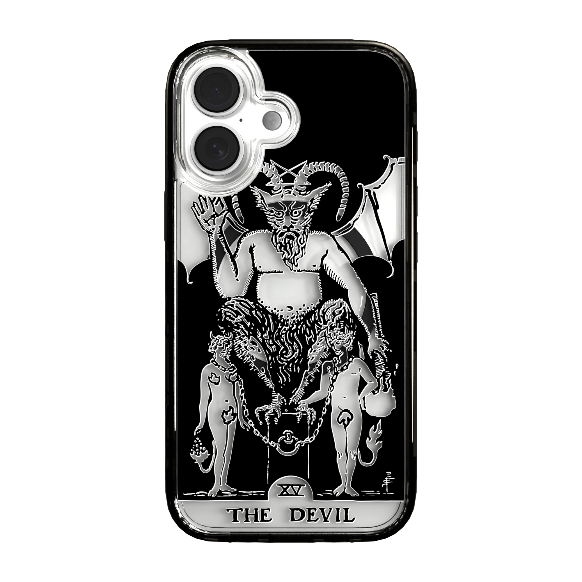iPhone 16 Series | MagSafe | Tarot Collection | The Devil The Devil - Line / iPhone 16 / Black