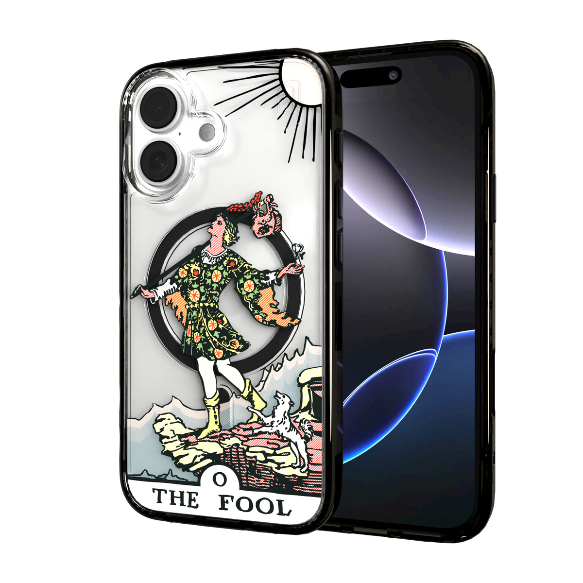 iPhone 16 Series | MagSafe | Tarot Collection | The Fool The Fool - Color / iPhone 16 / Black
