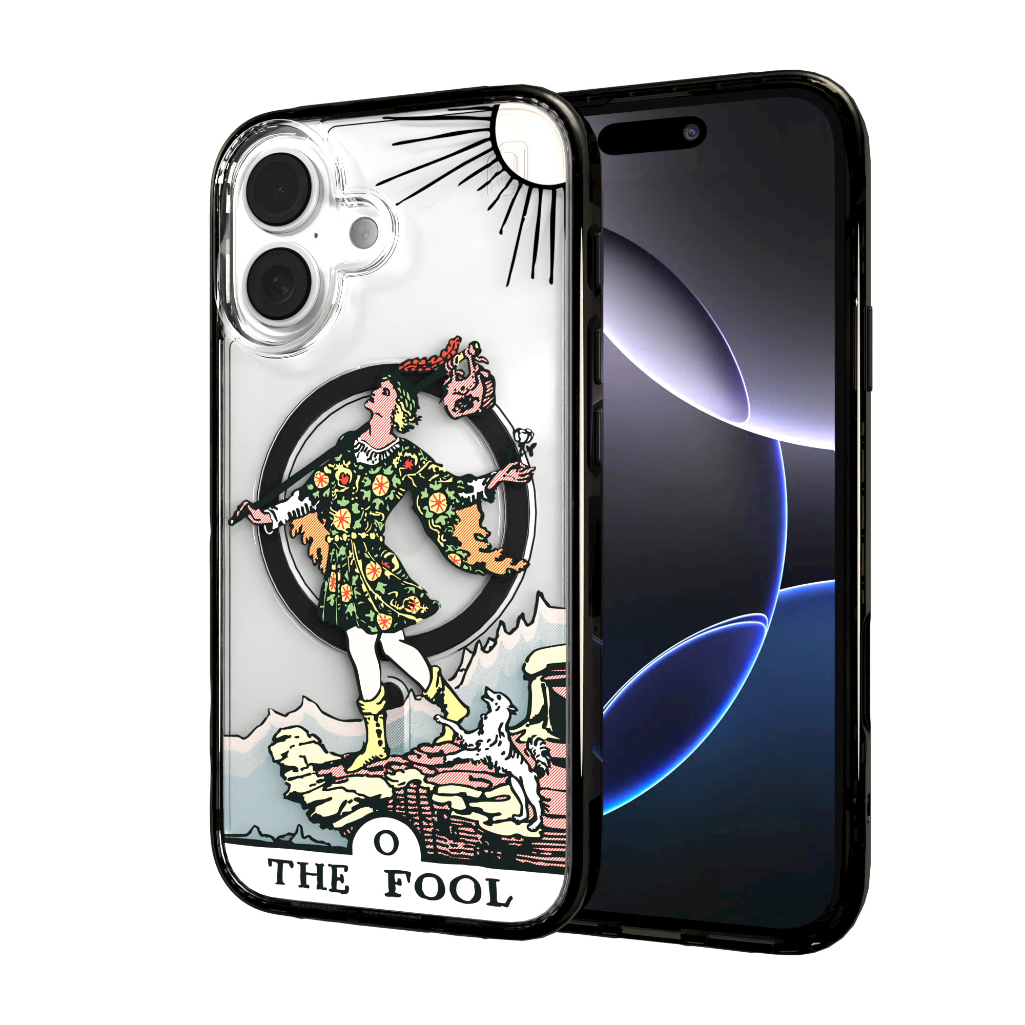 iPhone 16 Series | MagSafe | Tarot Collection | The Fool The Fool - Color / iPhone 16 / Black