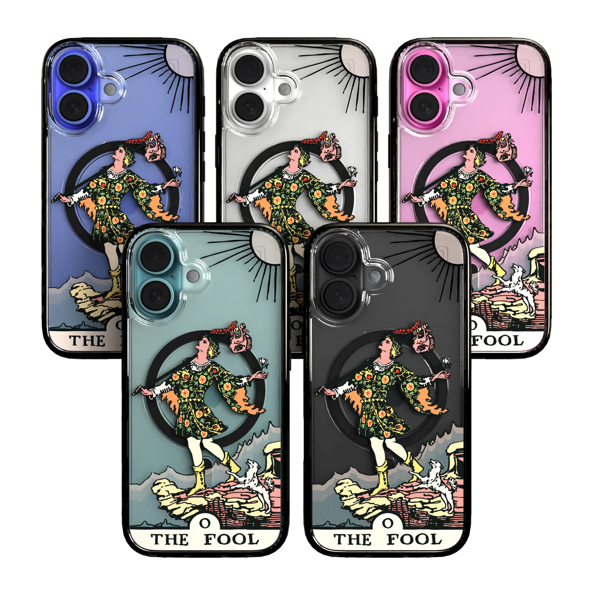 iPhone 16 Series | MagSafe | Tarot Collection | The Fool The Fool - Color / iPhone 16 / Black