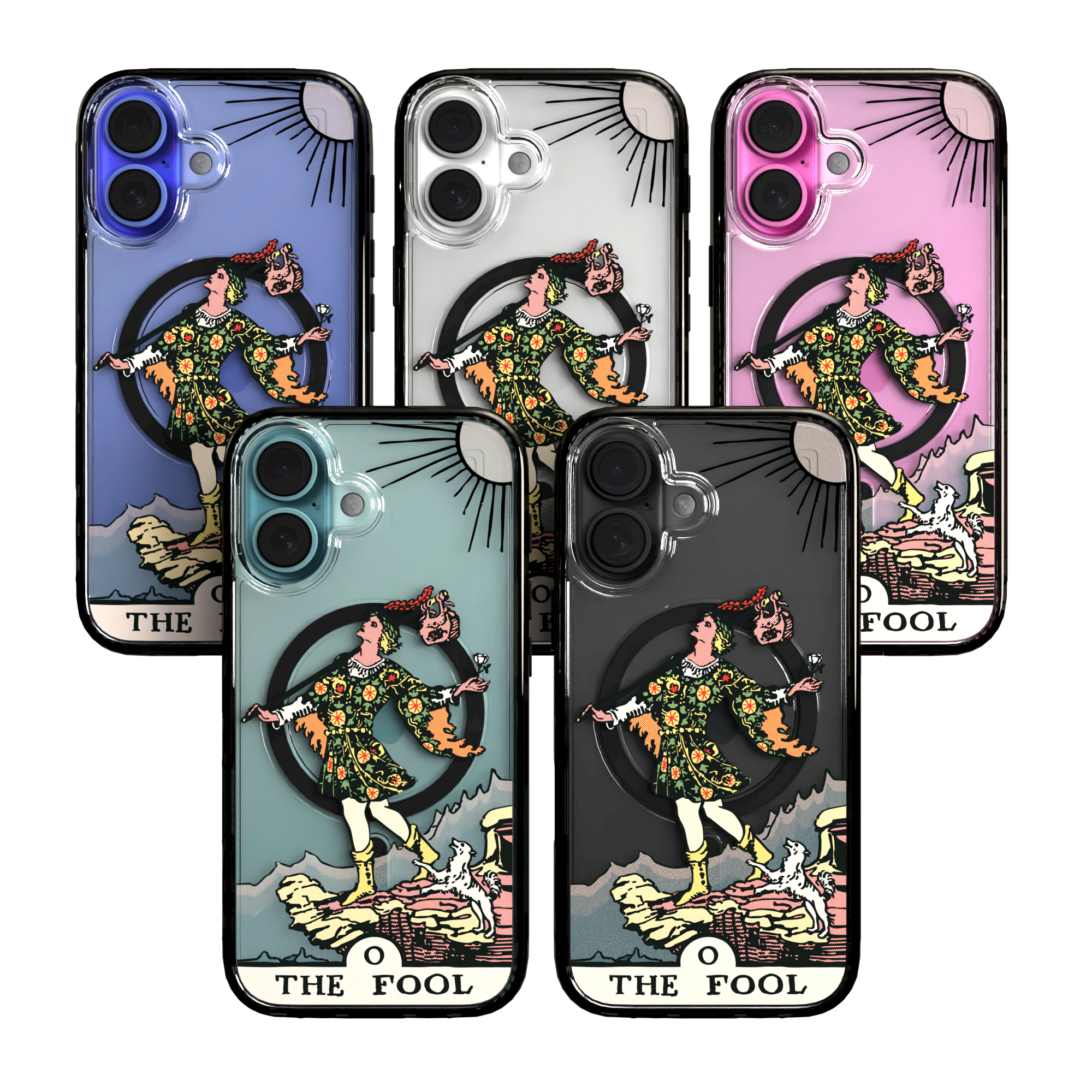iPhone 16 Series | MagSafe | Tarot Collection | The Fool The Fool - Color / iPhone 16 / Black