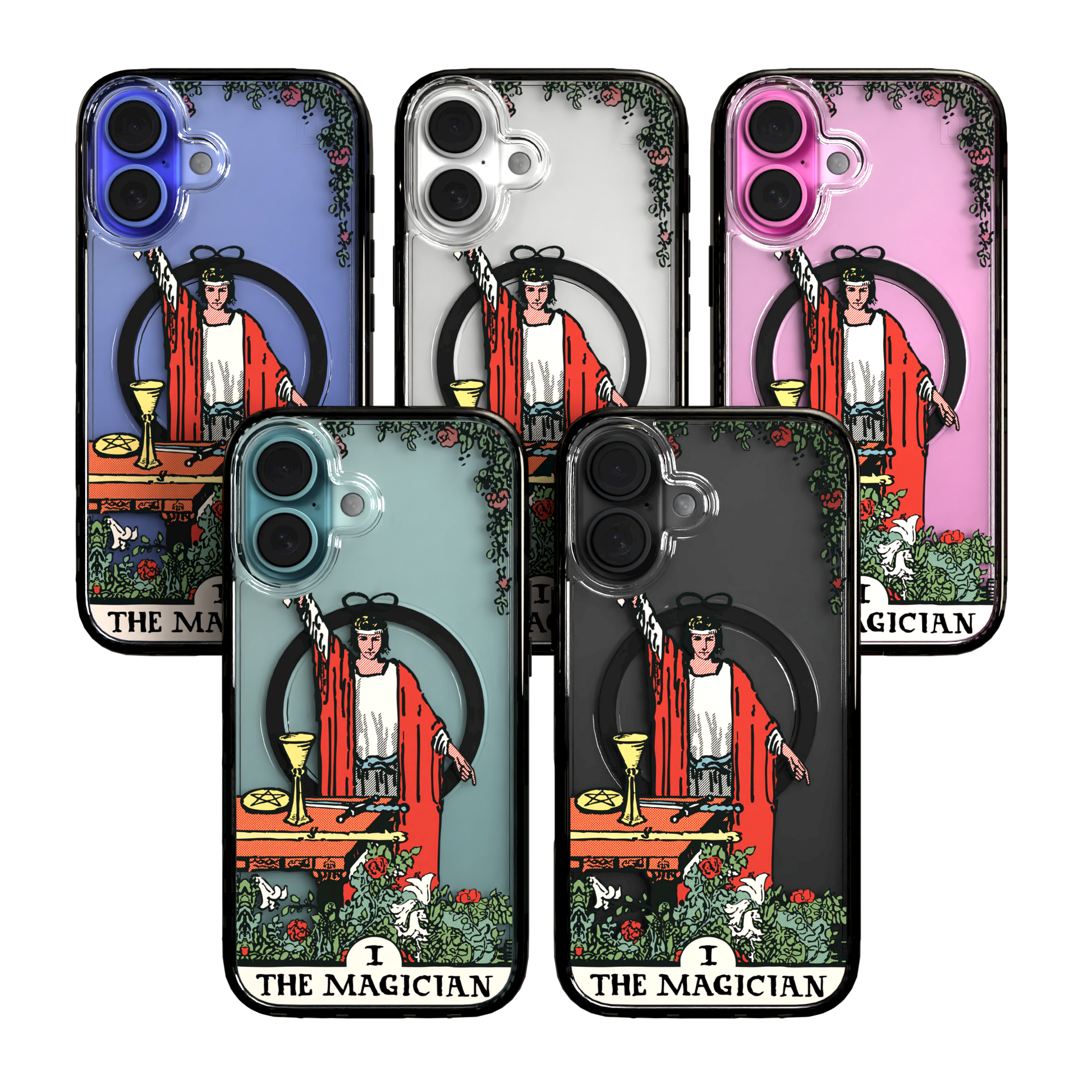 iPhone 16 Series | MagSafe | Tarot Collection | The Magician The Magician - Color / iPhone 16 / Black