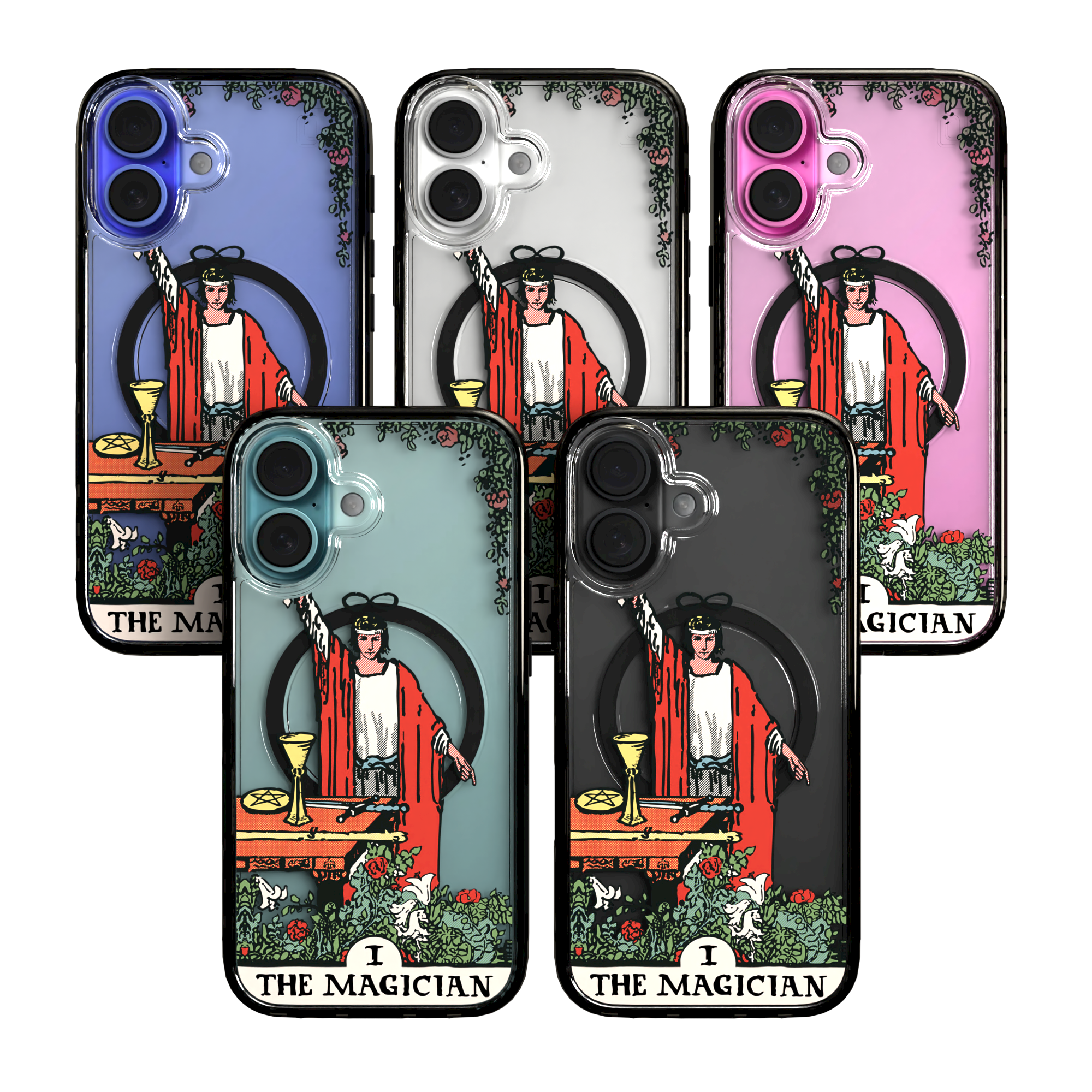 iPhone 16 Series | MagSafe | Tarot Collection | The Magician The Magician - Color / iPhone 16 / Black