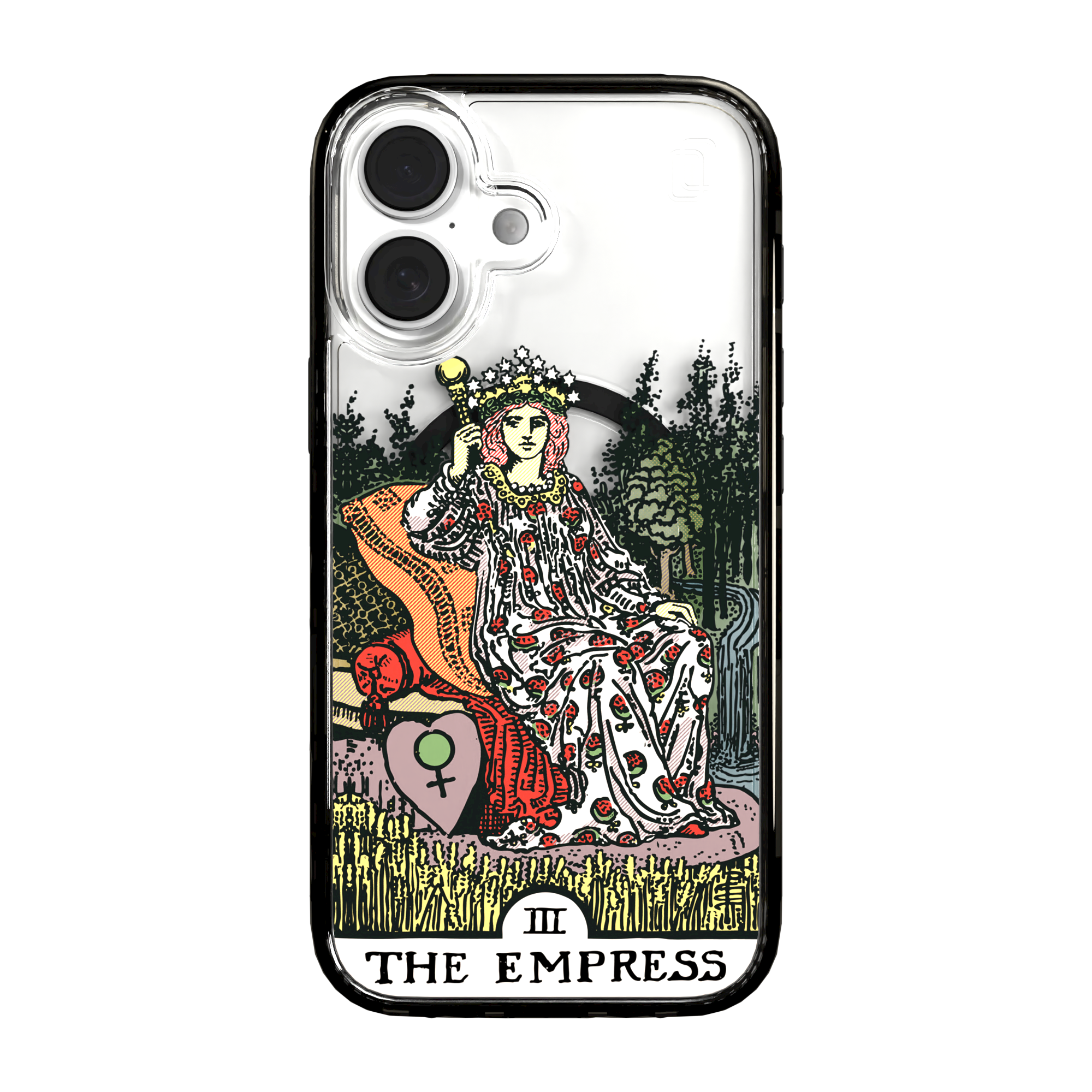 iPhone 16 Series | MagSafe | Tarot Collection | The Empress The Empress - Color / iPhone 16 / Black