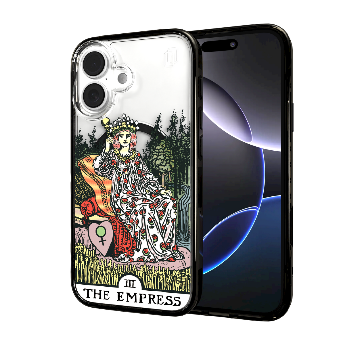 iPhone 16 Series | MagSafe | Tarot Collection | The Empress The Empress - Color / iPhone 16 / Black