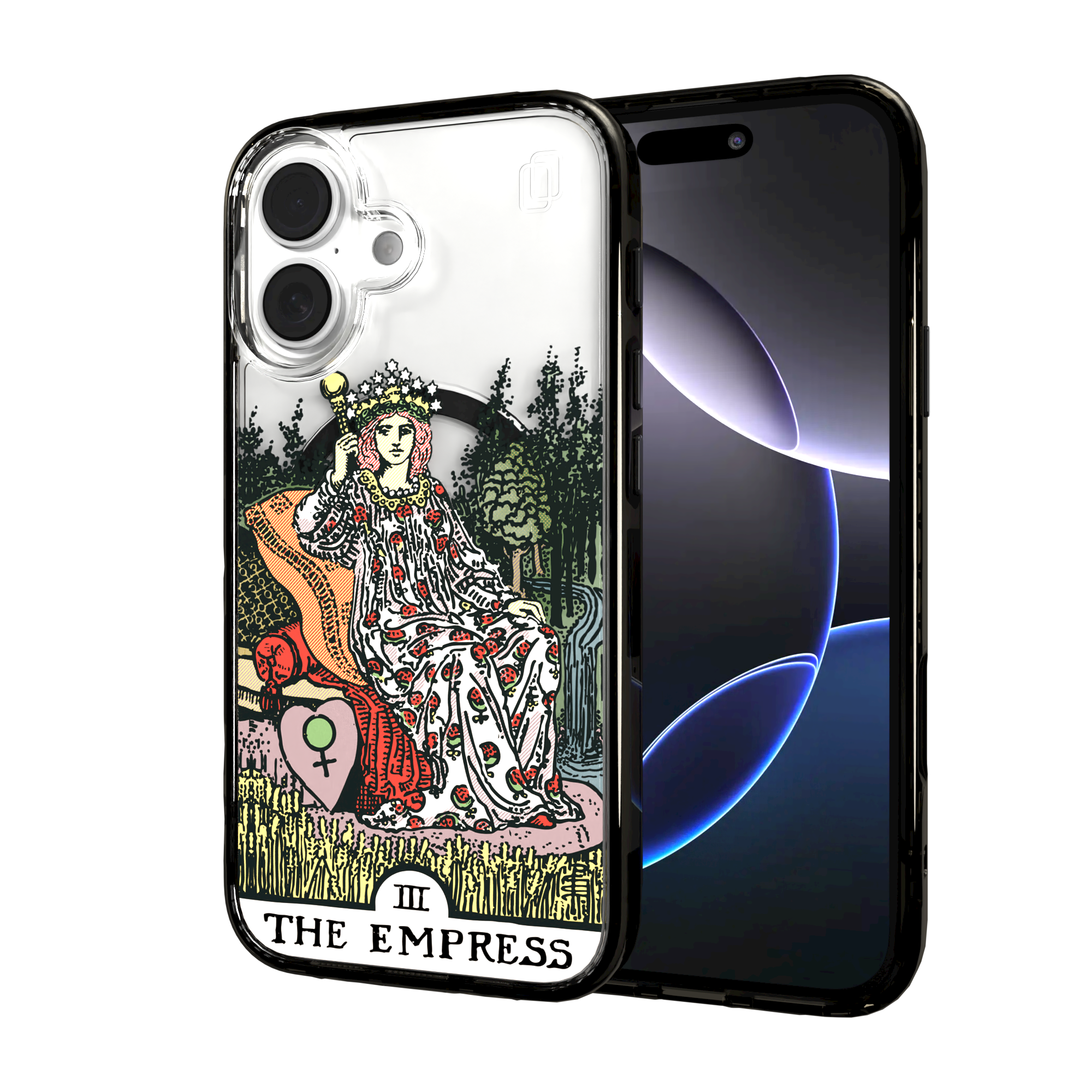 iPhone 16 Series | MagSafe | Tarot Collection | The Empress The Empress - Color / iPhone 16 / Black