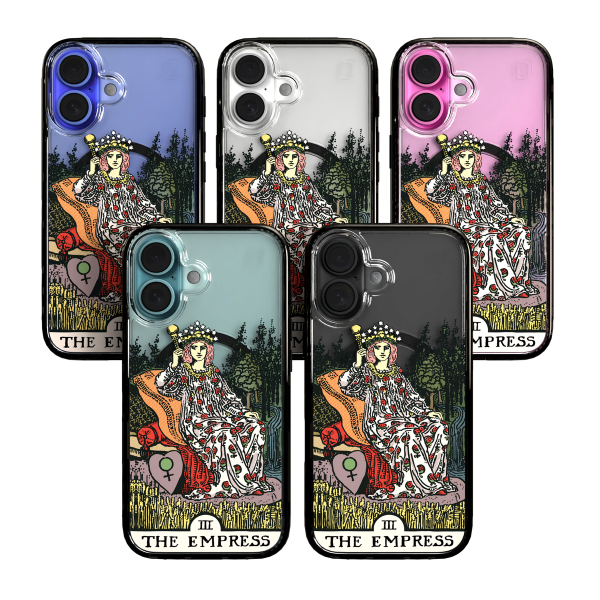 iPhone 16 Series | MagSafe | Tarot Collection | The Empress The Empress - Color / iPhone 16 / Black