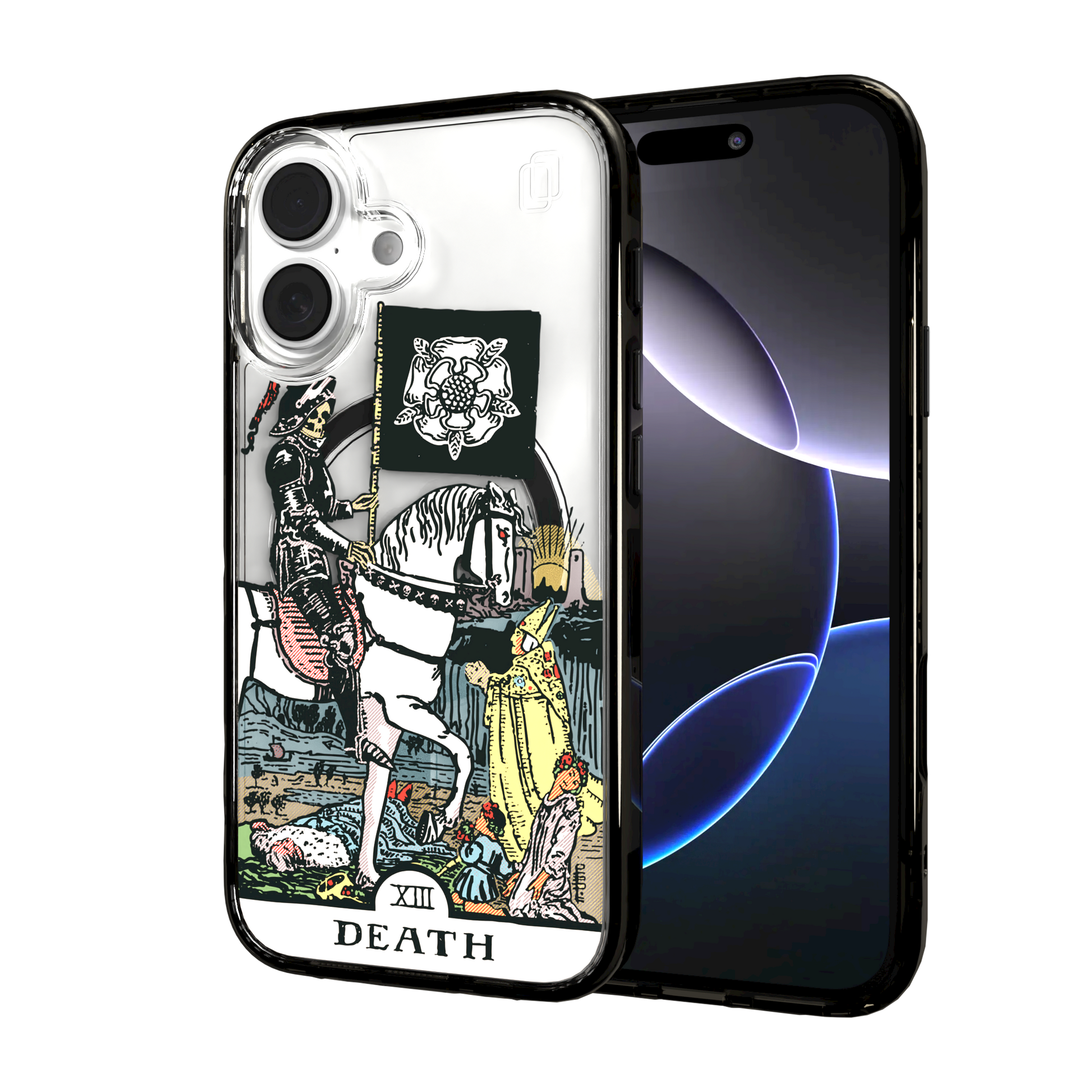 iPhone 16 Series | MagSafe | Tarot Collection | Death Death - Color / iPhone 16 / Black