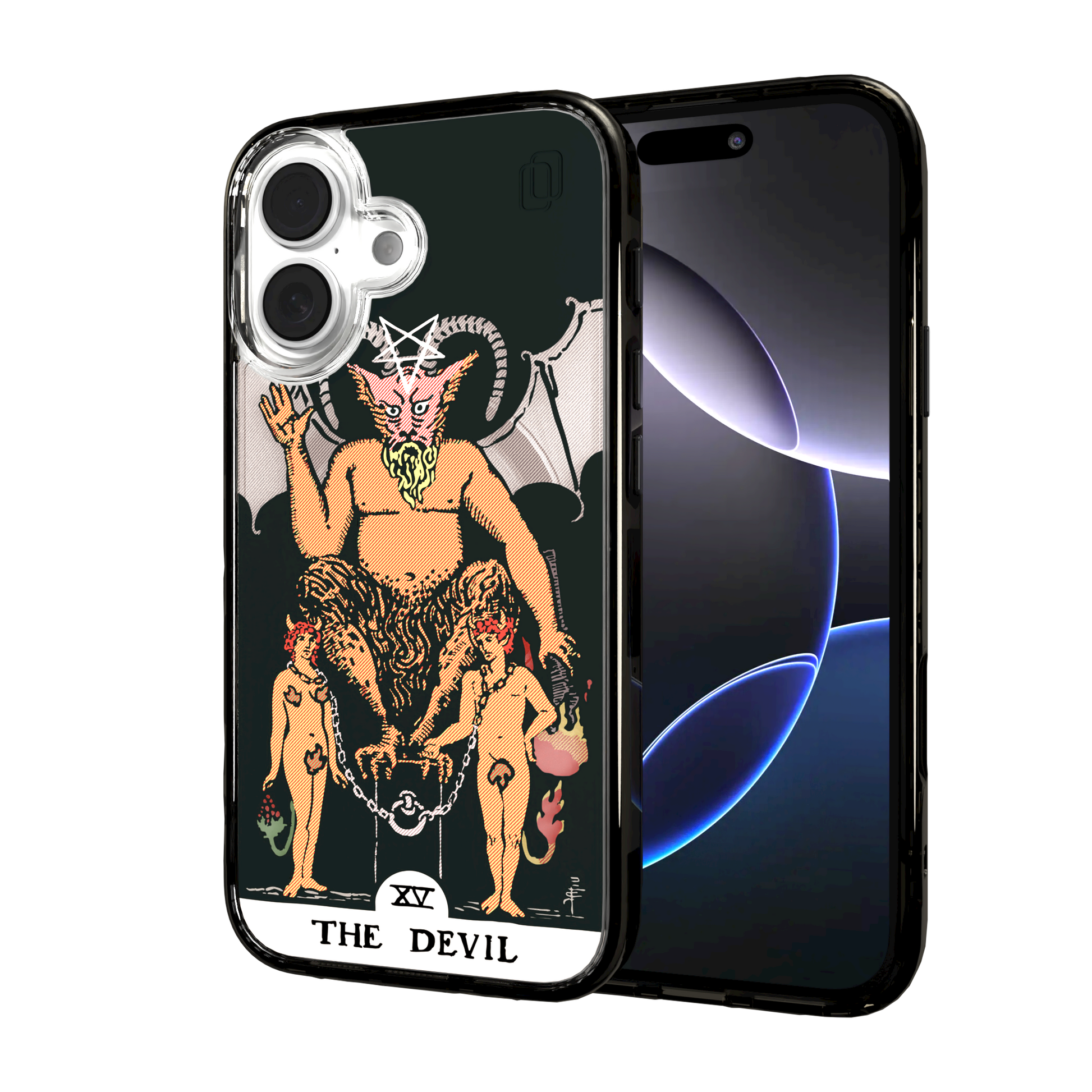 iPhone 16 Series | MagSafe | Tarot Collection | The Devil The Devil - Color / iPhone 16 / Black