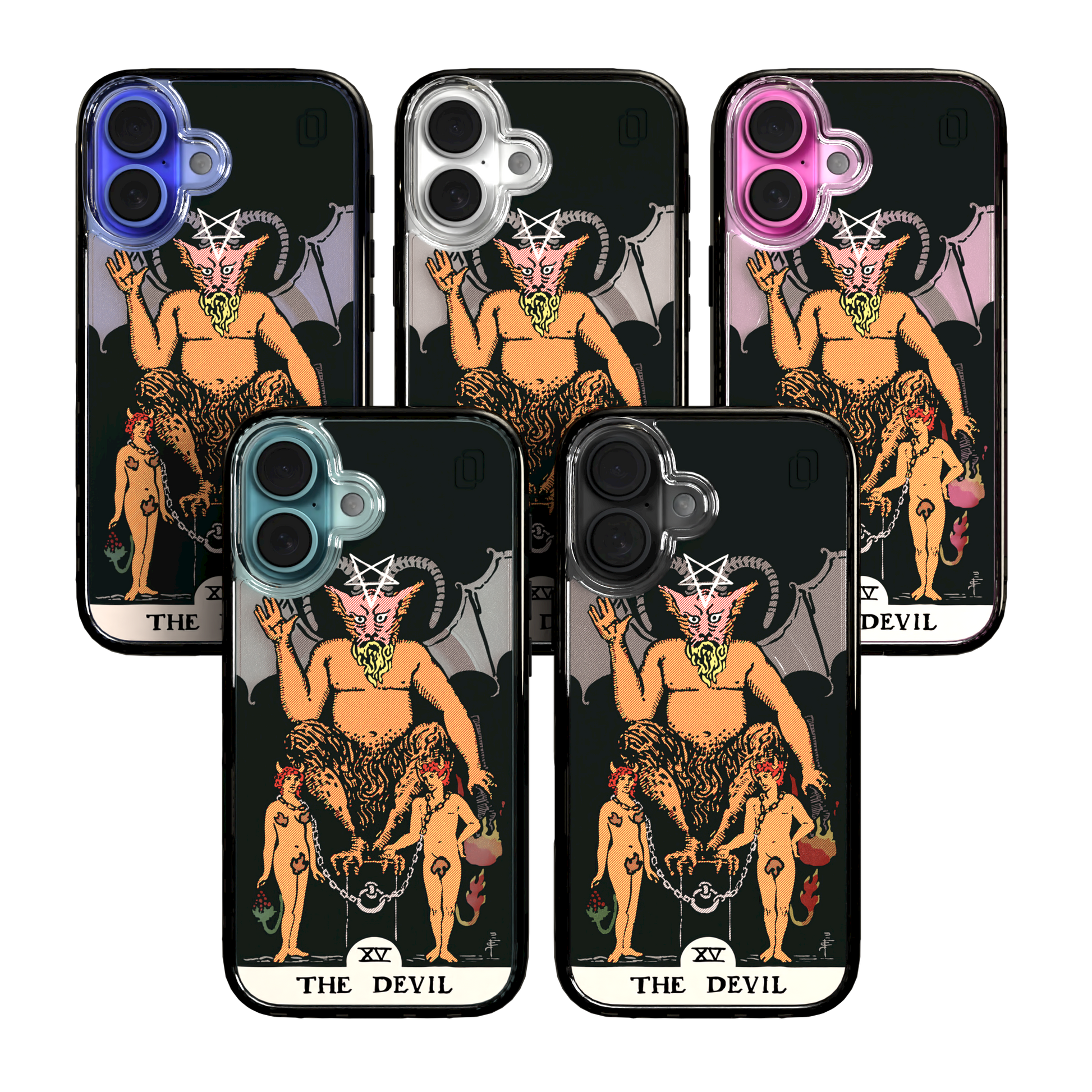 iPhone 16 Series | MagSafe | Tarot Collection | The Devil The Devil - Color / iPhone 16 / Black