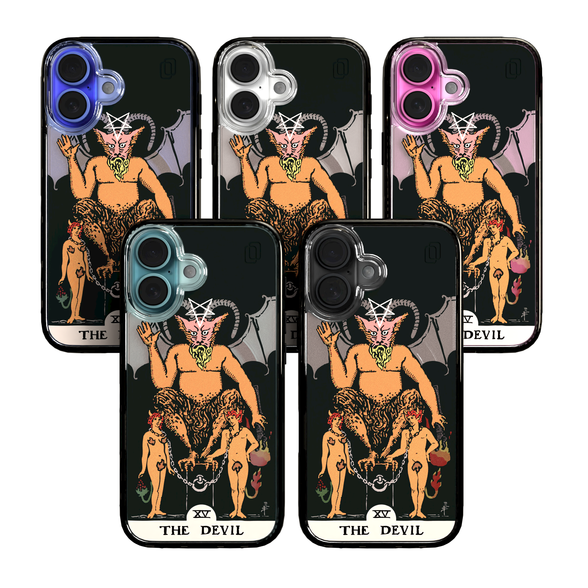iPhone 16 Series | MagSafe | Tarot Collection | The Devil The Devil - Color / iPhone 16 / Black