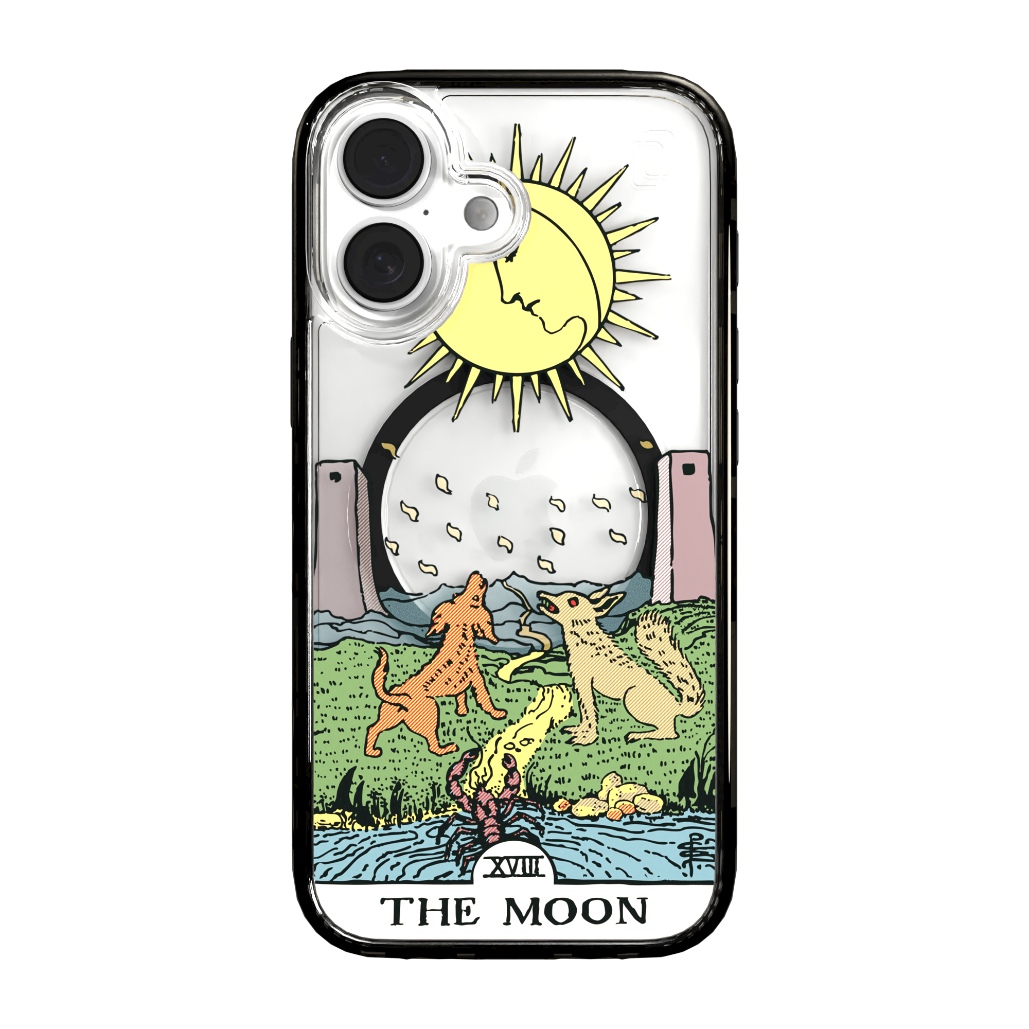 iPhone 16 Series | MagSafe | Tarot Collection | The Moon The Moon - Color / iPhone 16 / Black