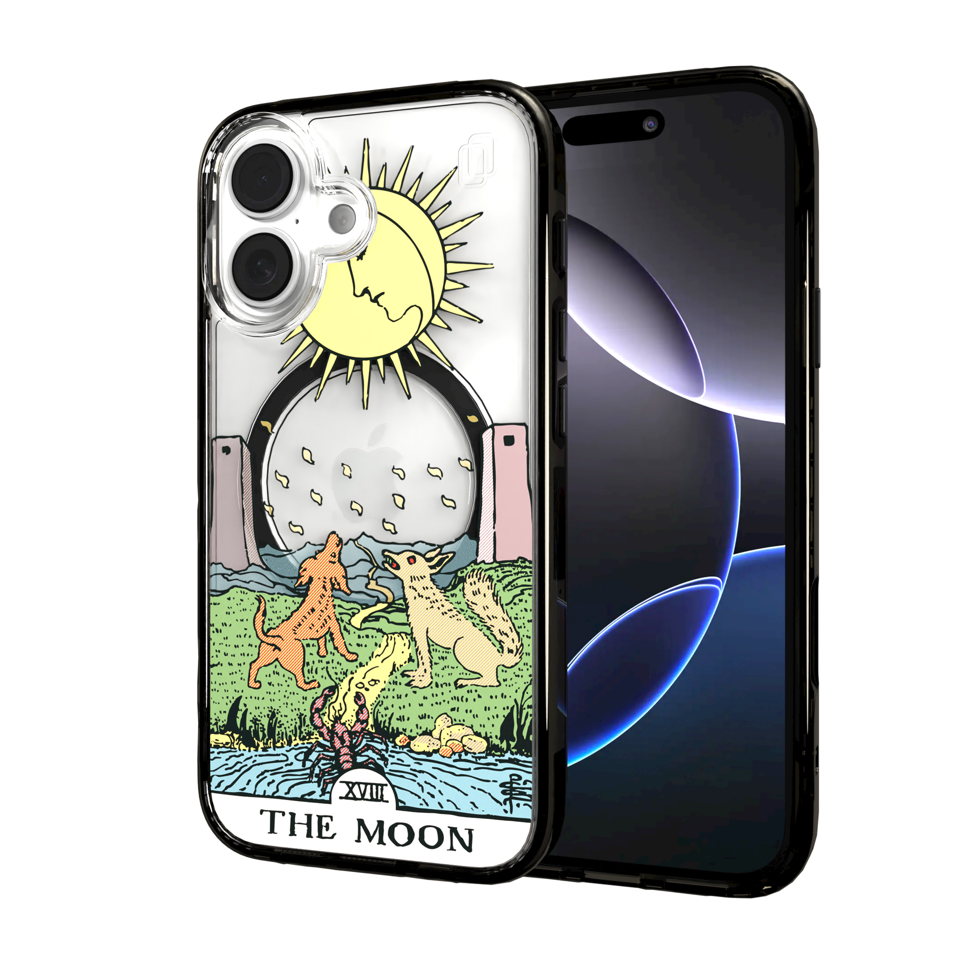 iPhone 16 Series | MagSafe | Tarot Collection | The Moon The Moon - Color / iPhone 16 / Black