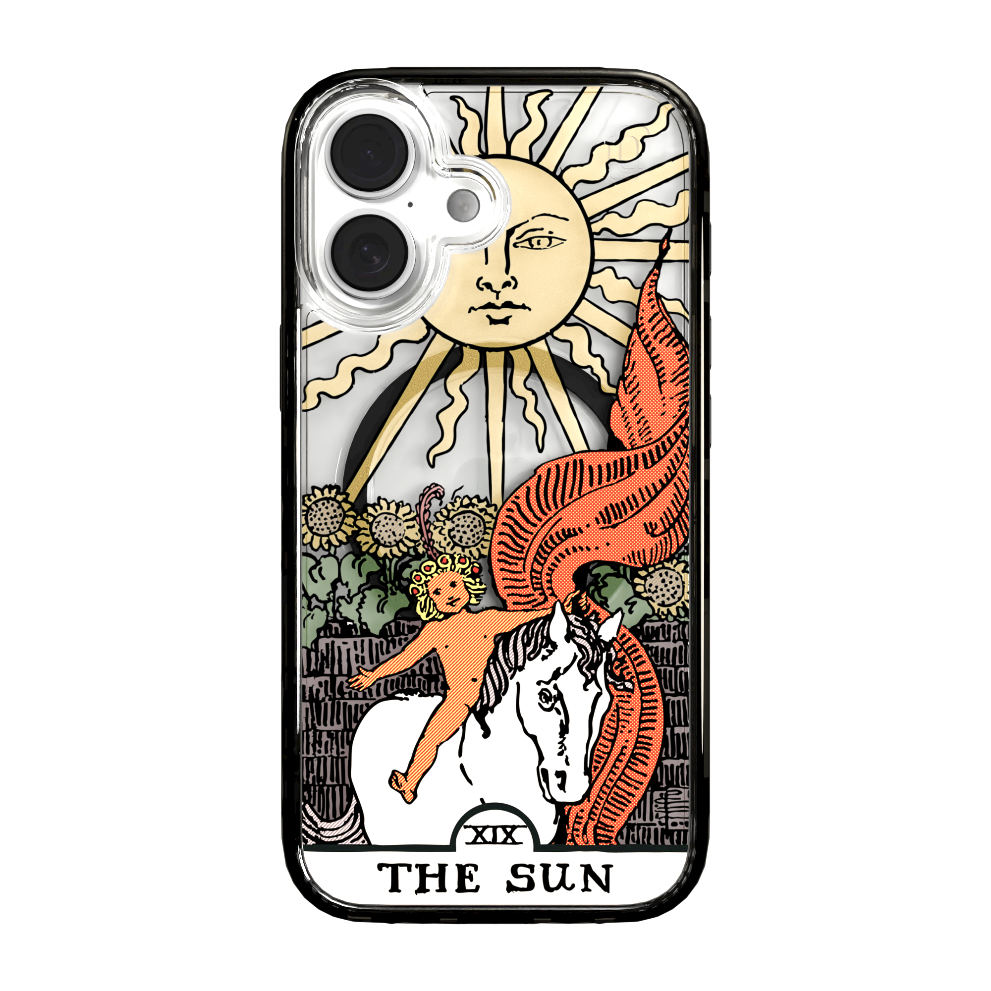 iPhone 16 Series | MagSafe | Tarot Collection | The Sun The Sun - Color / iPhone 16 / Black