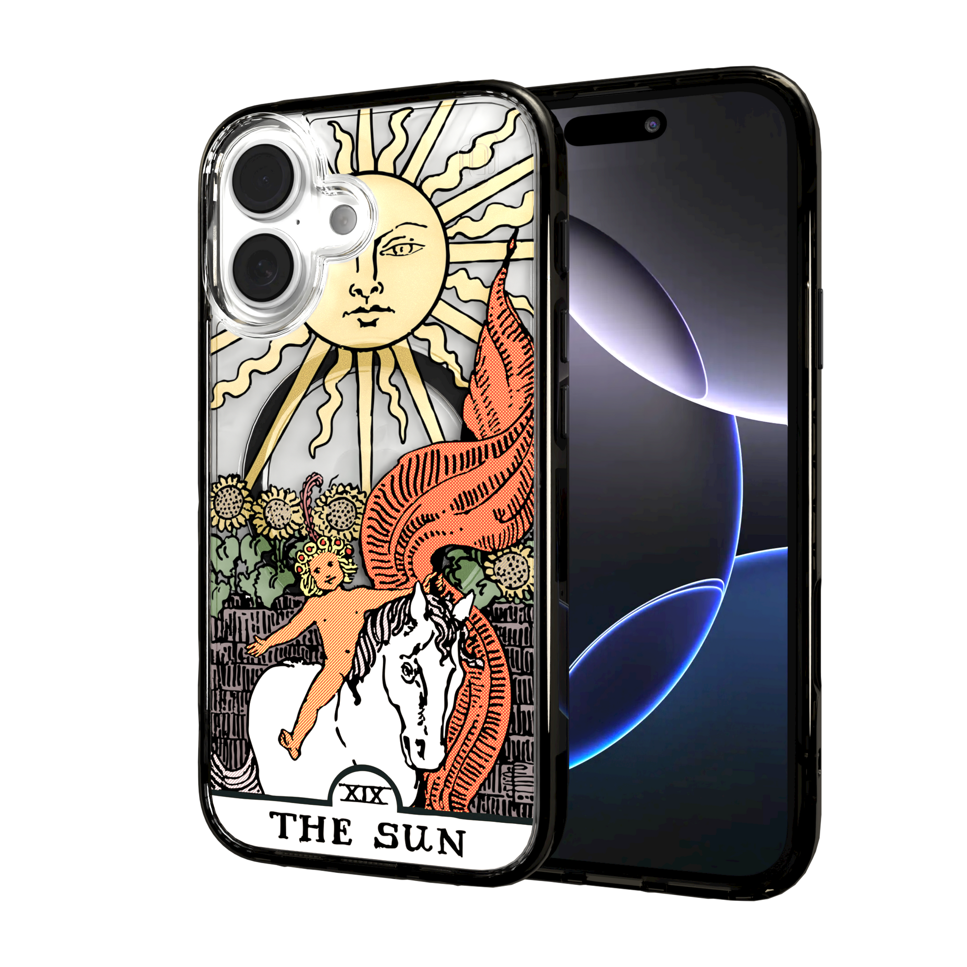 iPhone 16 Series | MagSafe | Tarot Collection | The Sun The Sun - Color / iPhone 16 / Black