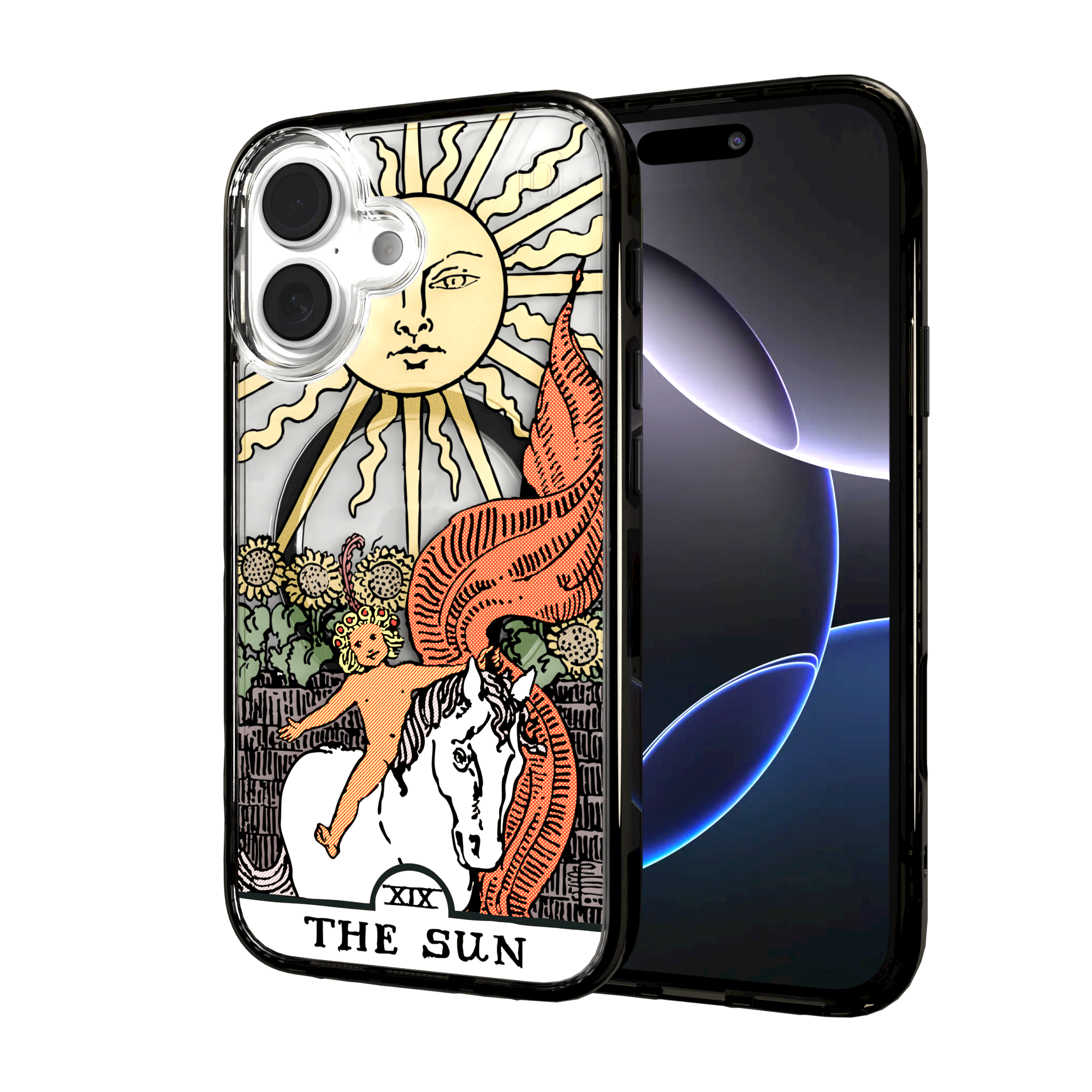 iPhone 16 Series | MagSafe | Tarot Collection | The Sun The Sun - Color / iPhone 16 / Black