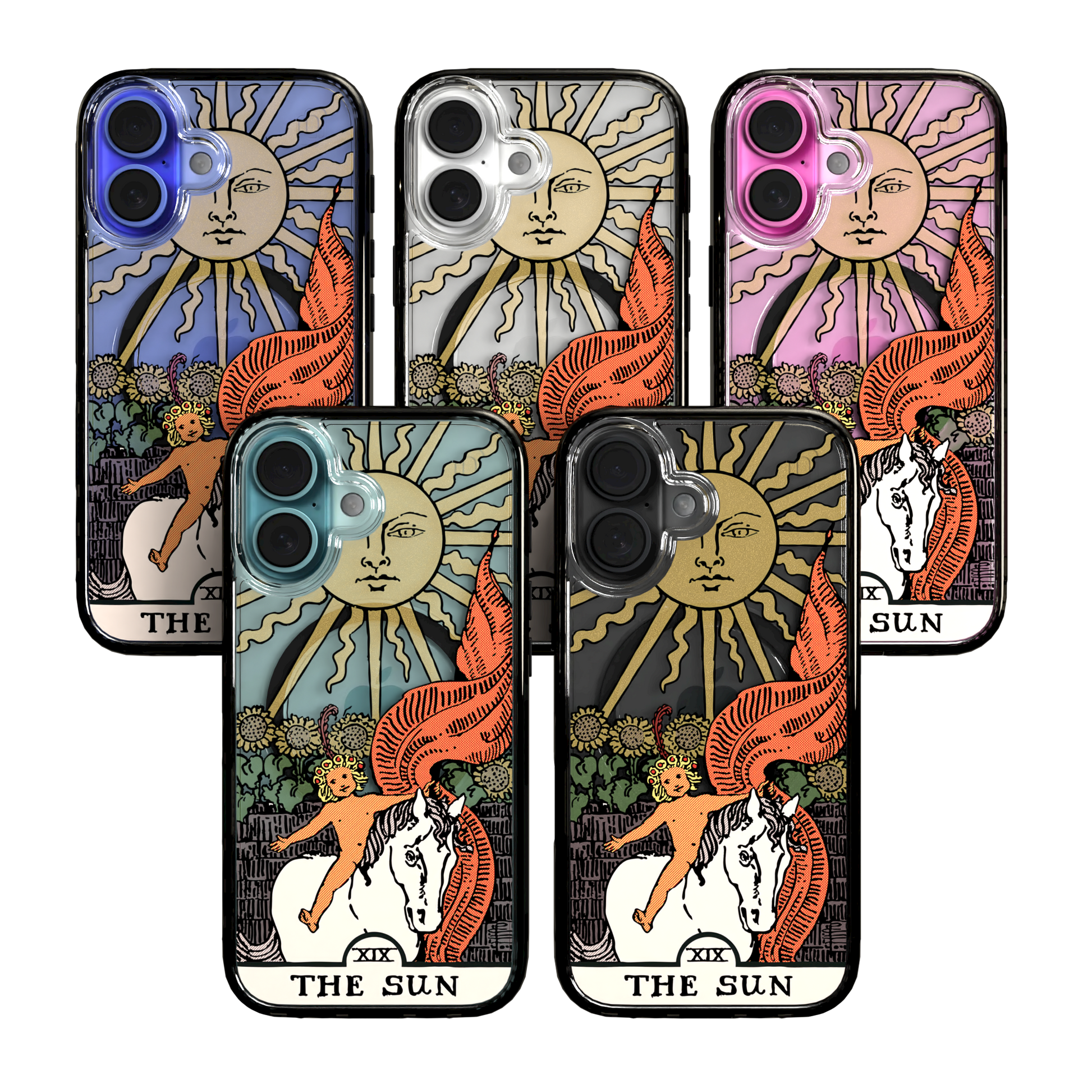 iPhone 16 Series | MagSafe | Tarot Collection | The Sun The Sun - Color / iPhone 16 / Black