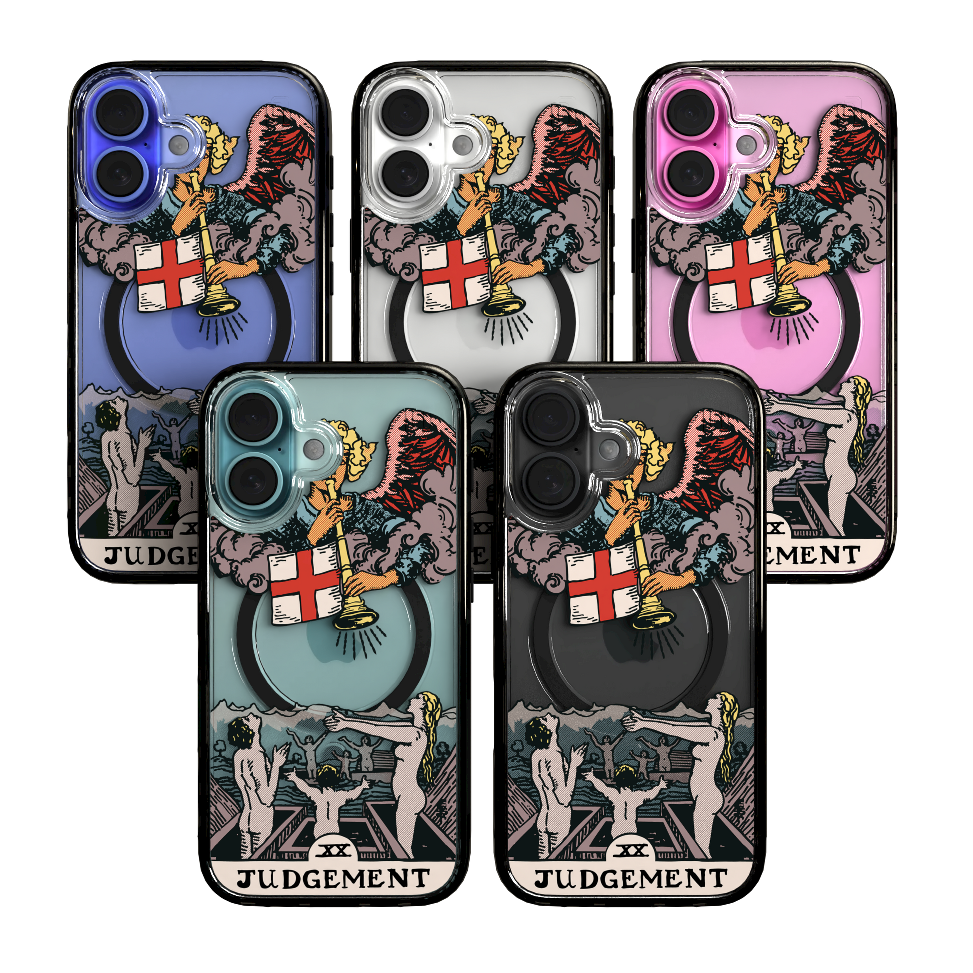 iPhone 16 Series | MagSafe | Tarot Collection | Judgement Judgement - Color / iPhone 16 / Black