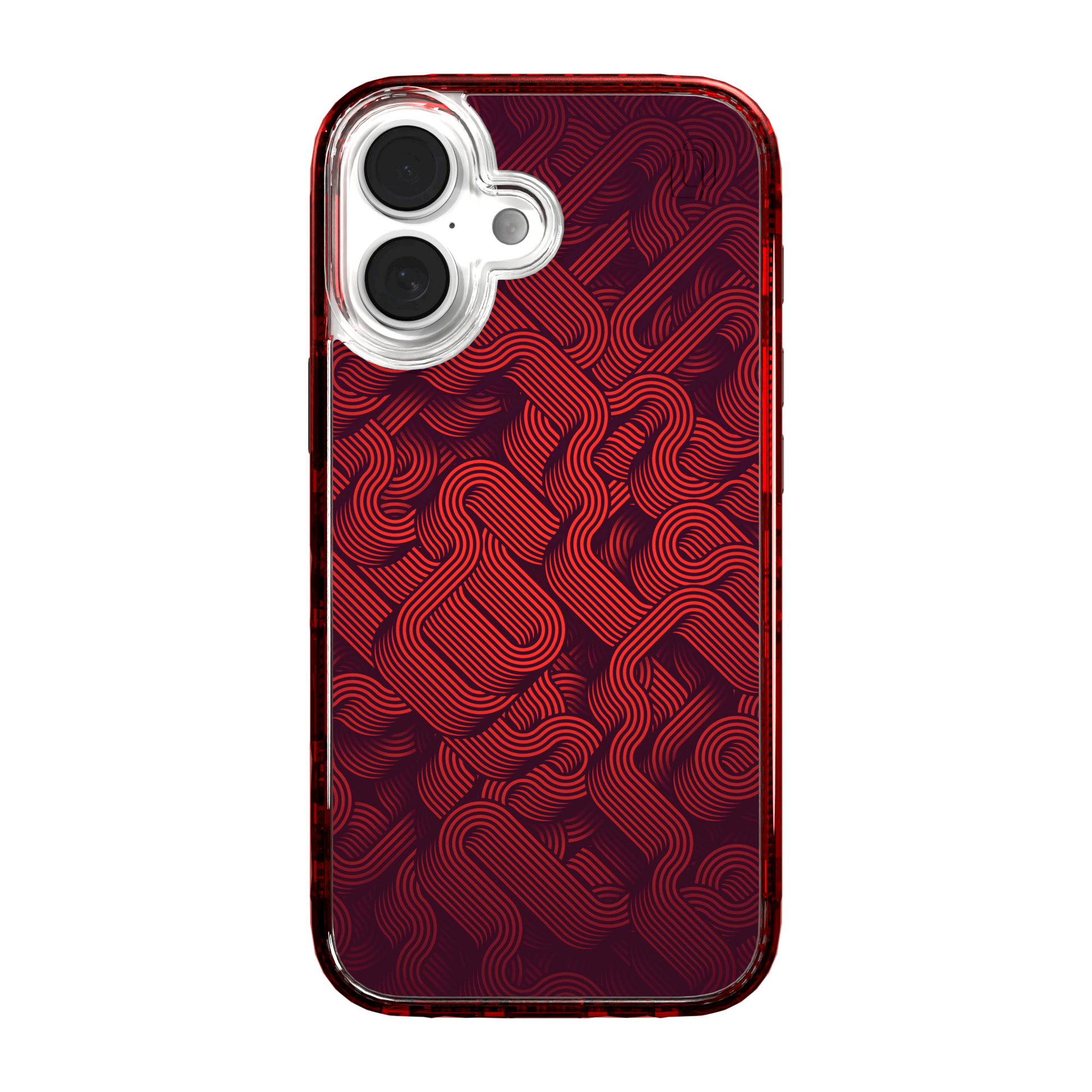 iPhone 16 Series | MagSafe | Monochromatic Case Designs | Red Dimensions Red Dimensions / iPhone 16 / Red