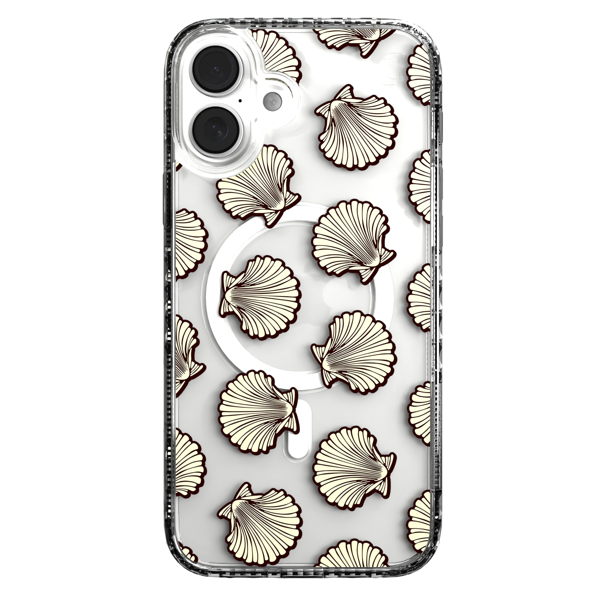 iPhone 16 Series | MagSafe | Coastal Case Collection | Seamless Seashells