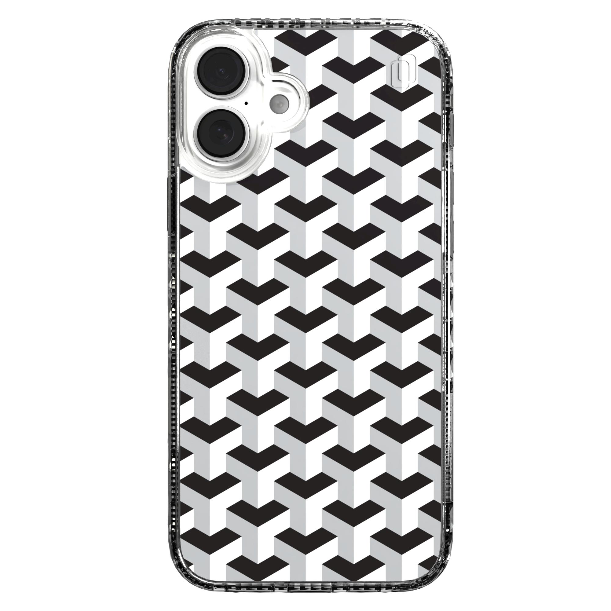 iPhone 16 Series | MagSafe | Monochromatic Case Designs | Infinite Stairway Infinite Stairway / iPhone 16 Plus / Clear