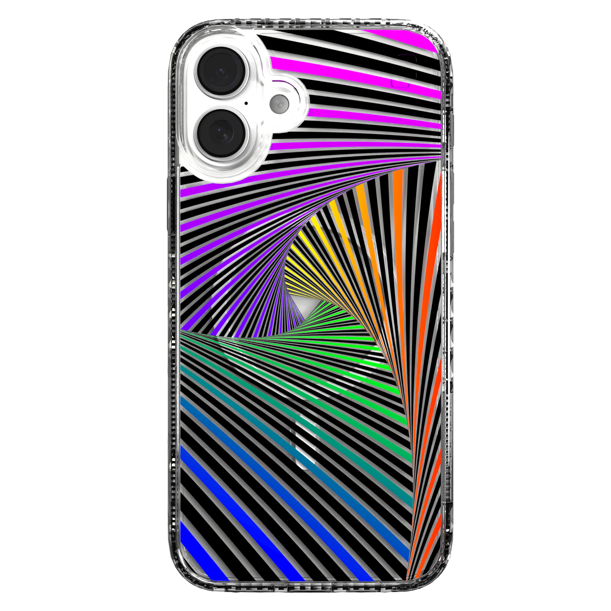 iPhone 16 Series | MagSafe | Monochromatic Case Designs | Prism Prsima / iPhone 16 Plus / Clear