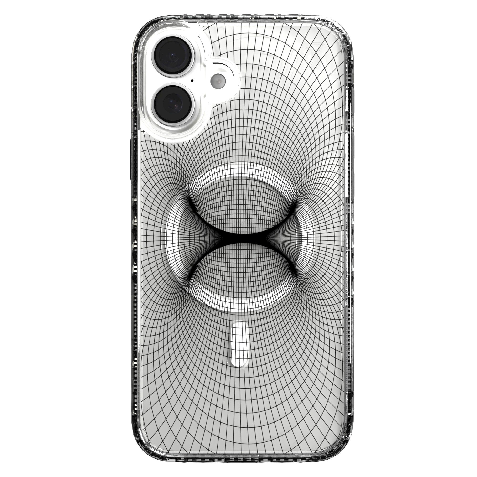 iPhone 16 Series | MagSafe | Monochromatic Case Designs | Symmetry Symmetry / iPhone 16 Plus / Clear