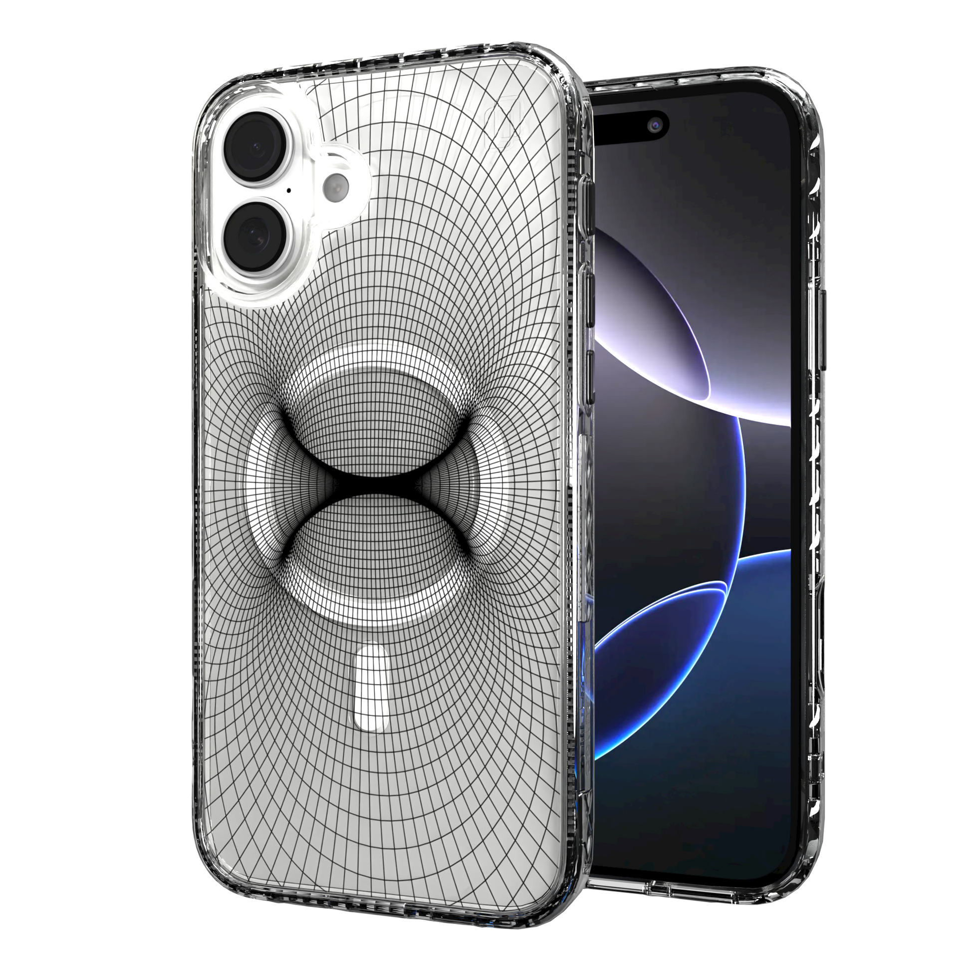 iPhone 16 Series | MagSafe | Monochromatic Case Designs | Symmetry Symmetry / iPhone 16 Plus / Clear