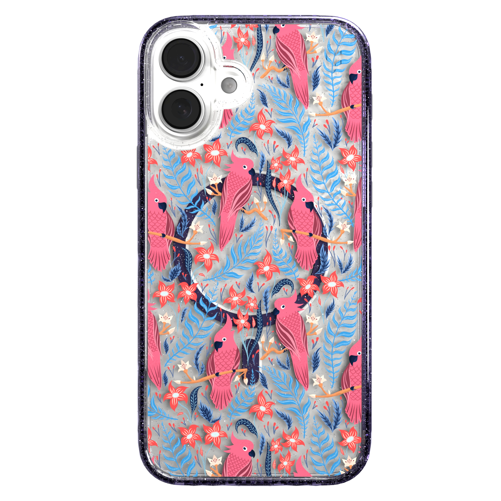 iPhone 16 Series | MagSafe | Bird Case | Oasis Blossom