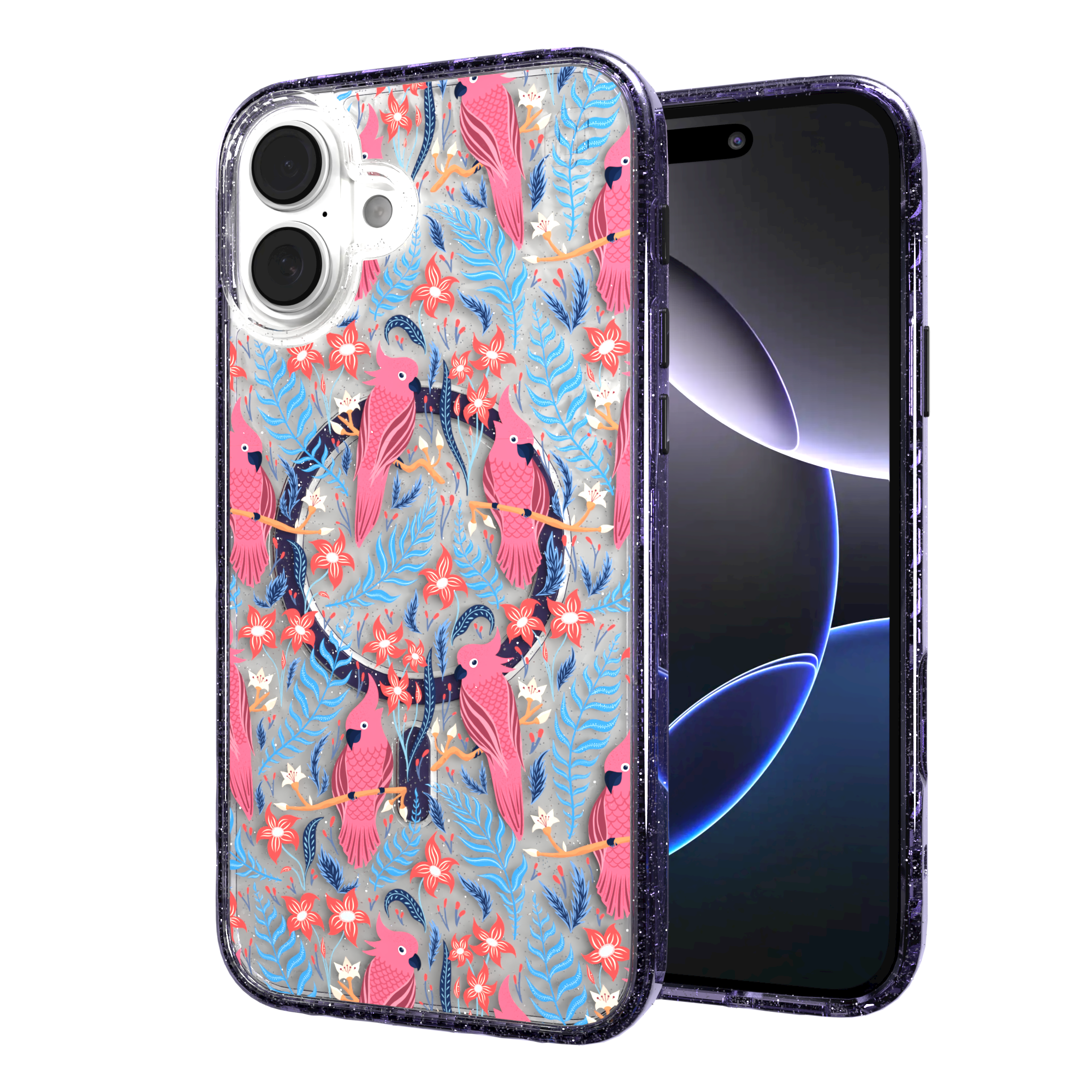 iPhone 16 Series | MagSafe | Bird Case | Oasis Blossom