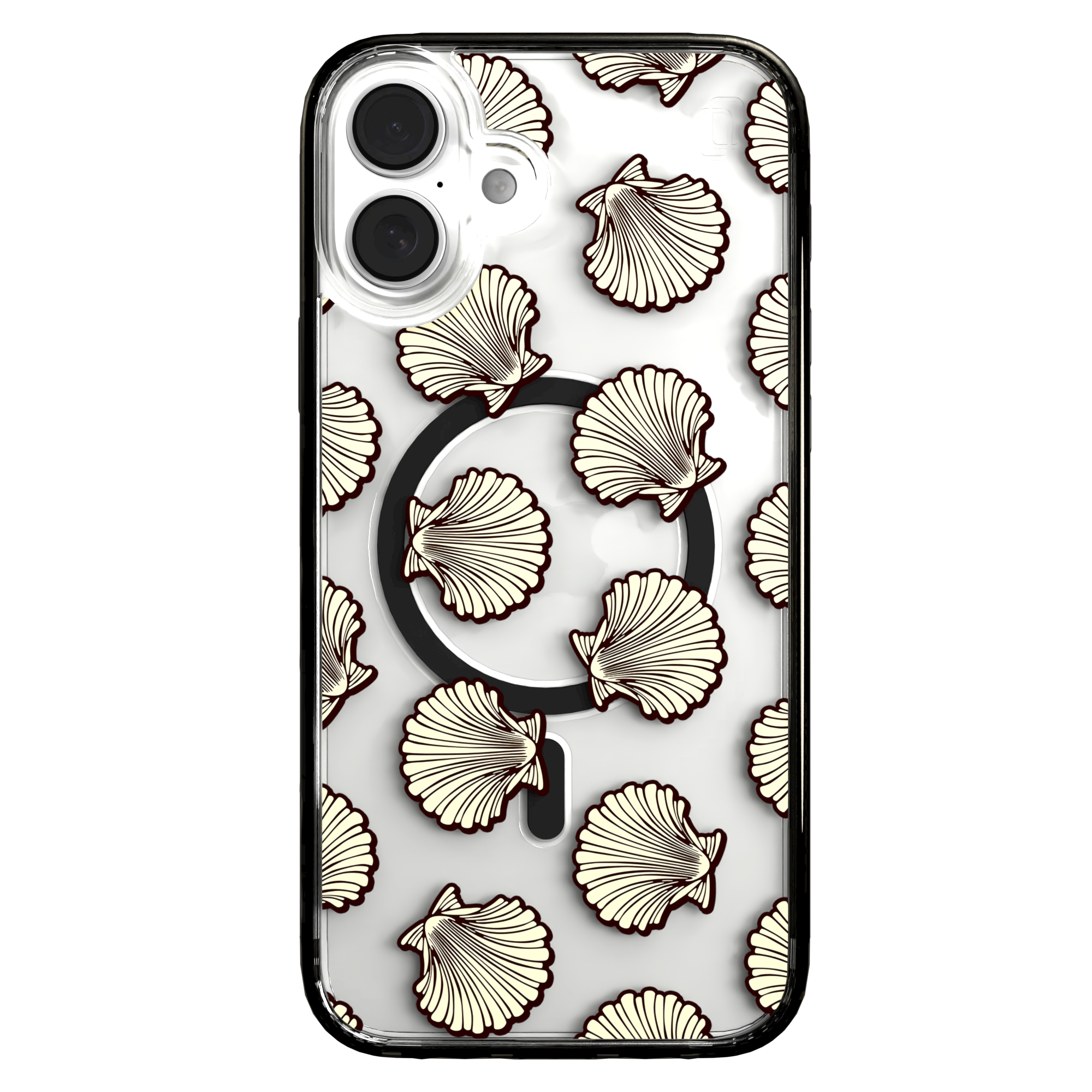 iPhone 16 Series | MagSafe | Coastal Case Collection | Seamless Seashells