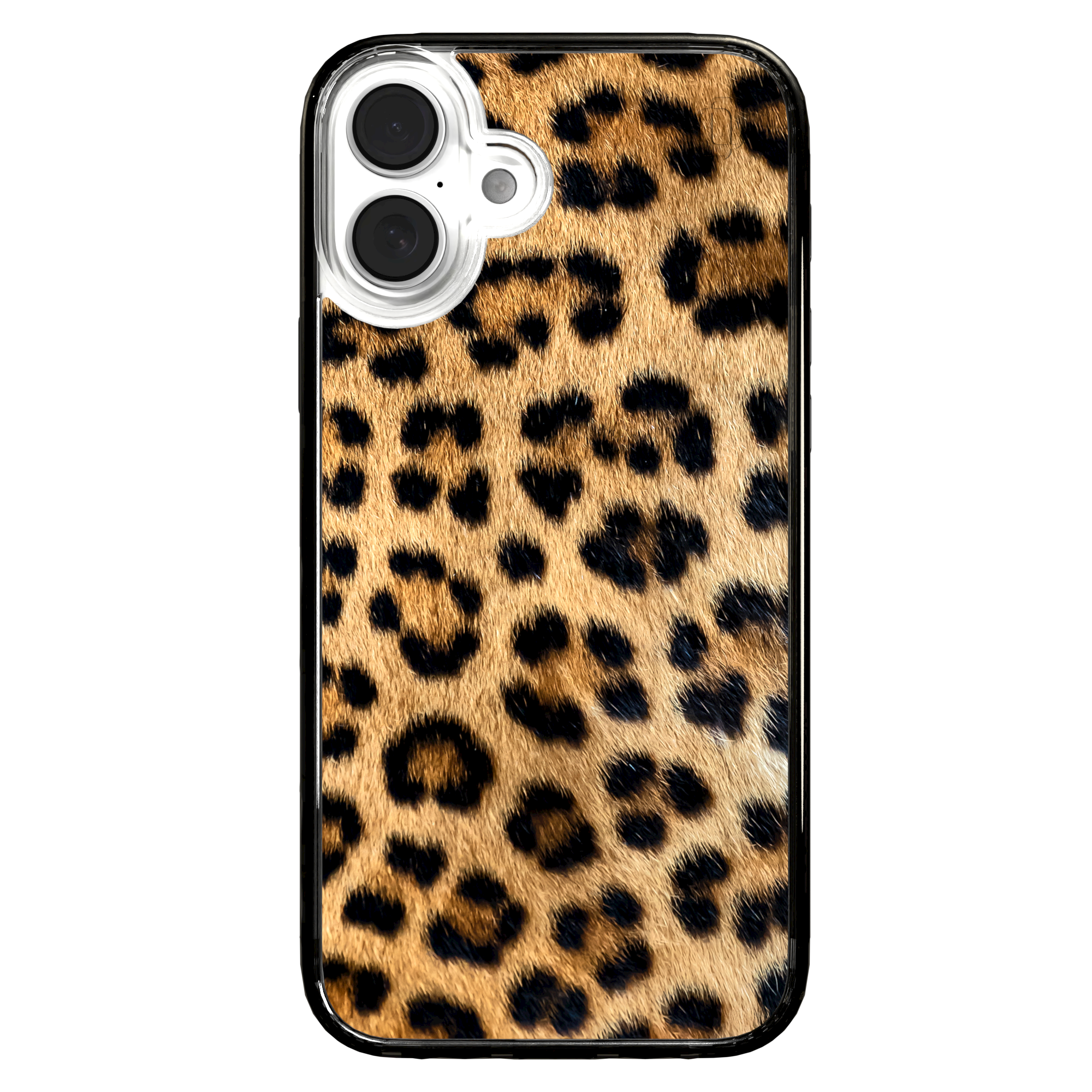 iPhone 16 Series | MagSafe | Animal Print Case | Leopard Print Leopard / iPhone 16 Plus / Black