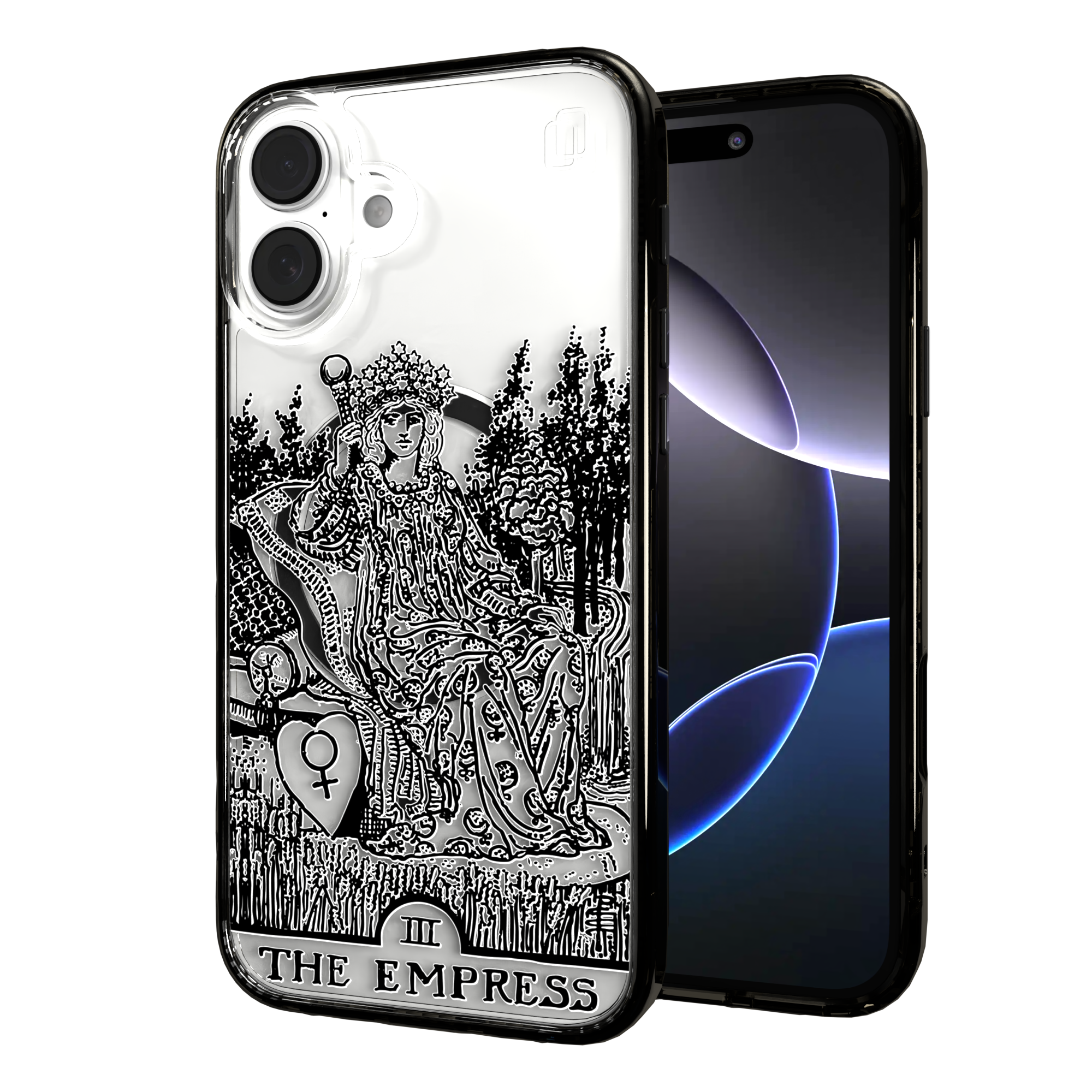 iPhone 16 Series | MagSafe | Tarot Collection | The Empress The Empress - Line / iPhone 16 Plus / Black