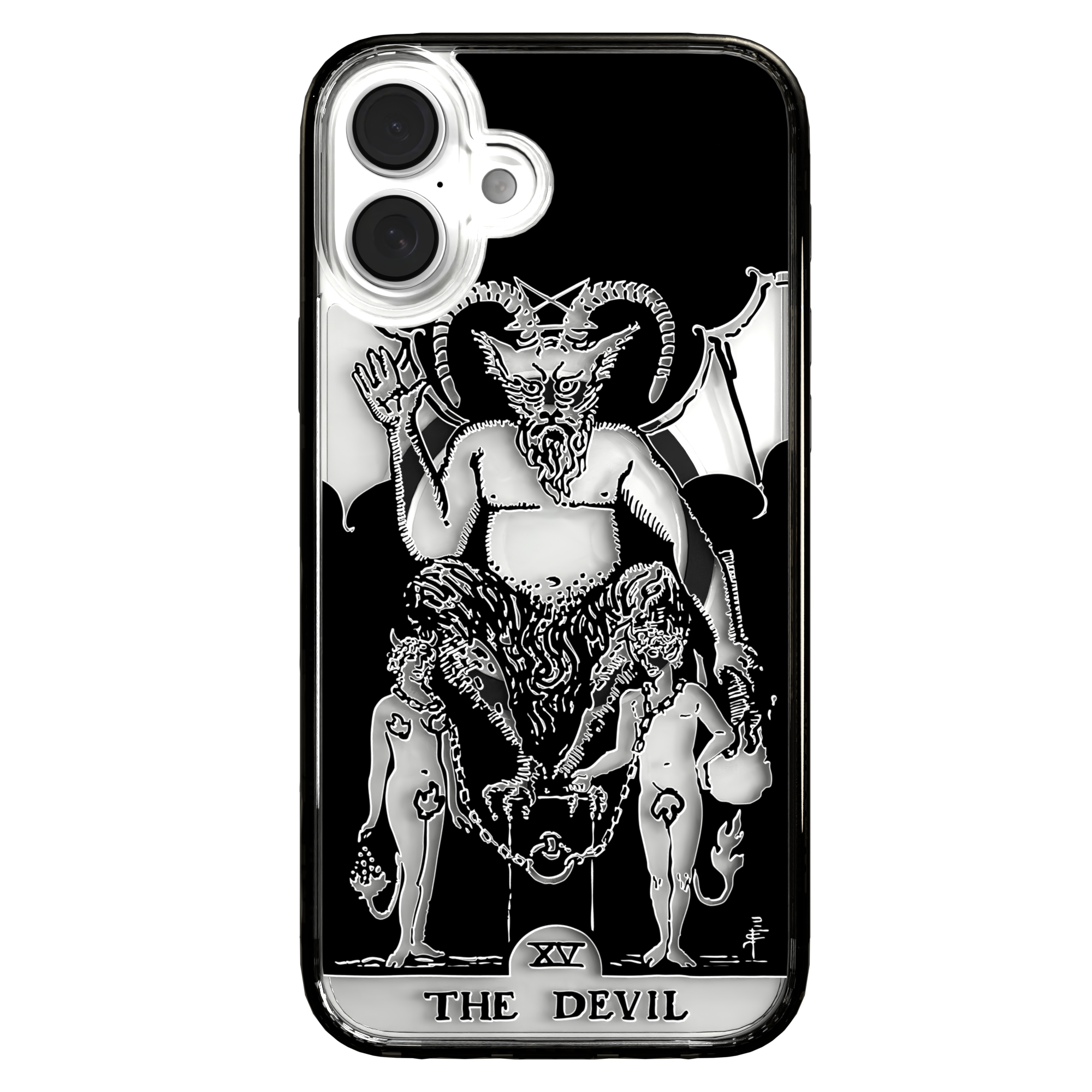 iPhone 16 Series | MagSafe | Tarot Collection | The Devil The Devil - Line / iPhone 16 Plus / Black