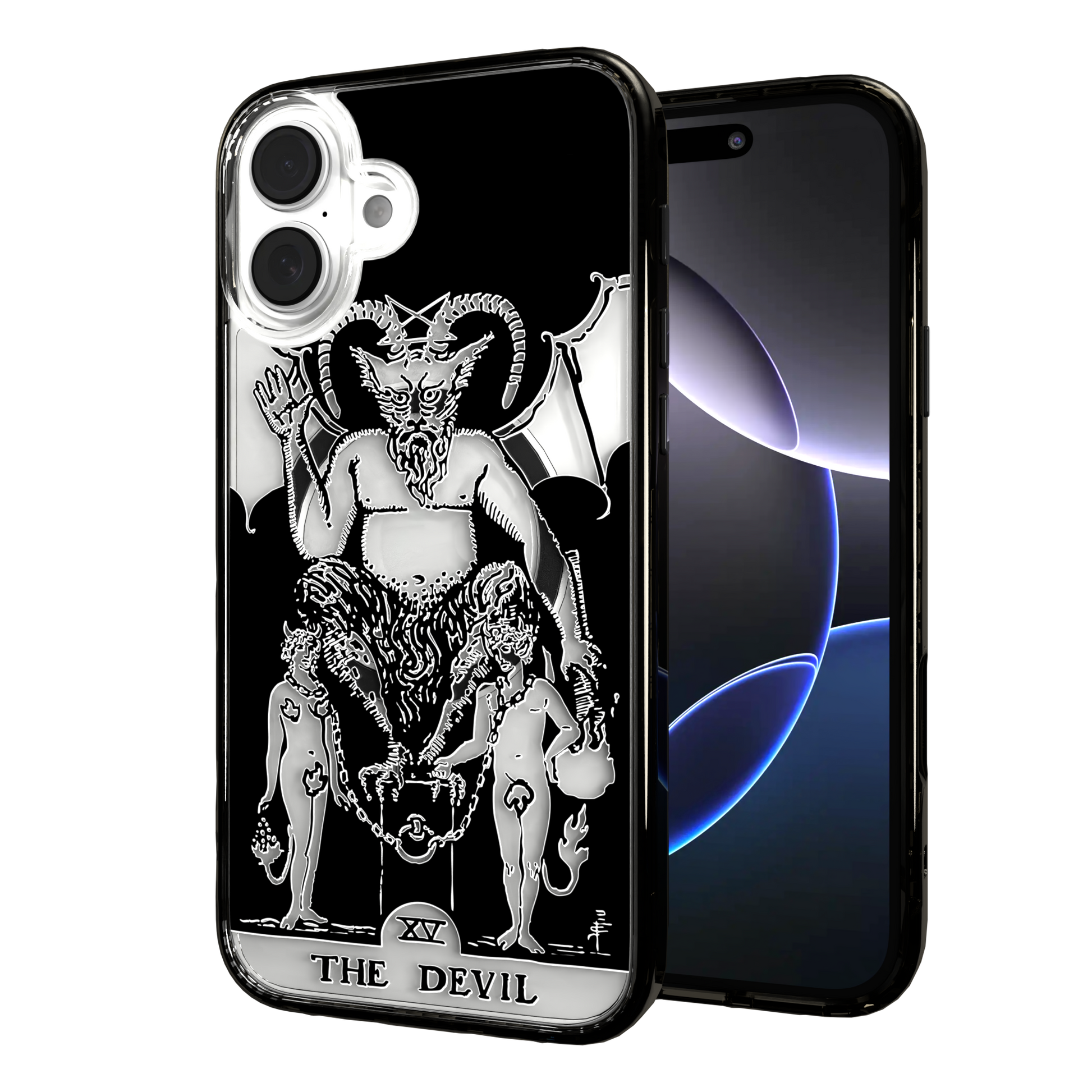 iPhone 16 Series | MagSafe | Tarot Collection | The Devil The Devil - Line / iPhone 16 Plus / Black