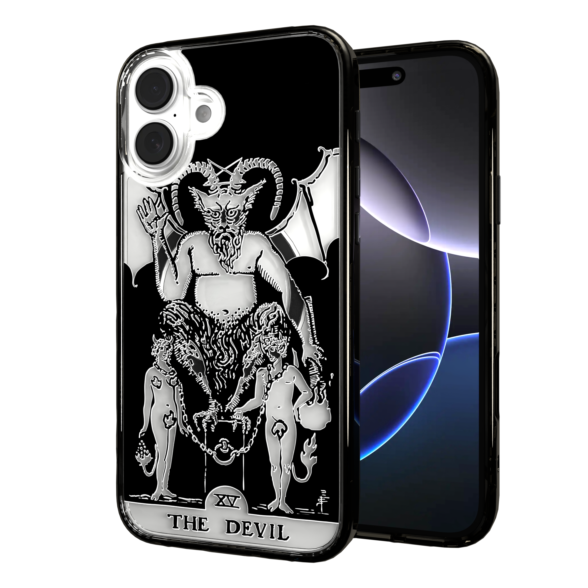 iPhone 16 Series | MagSafe | Tarot Collection | The Devil The Devil - Line / iPhone 16 Plus / Black