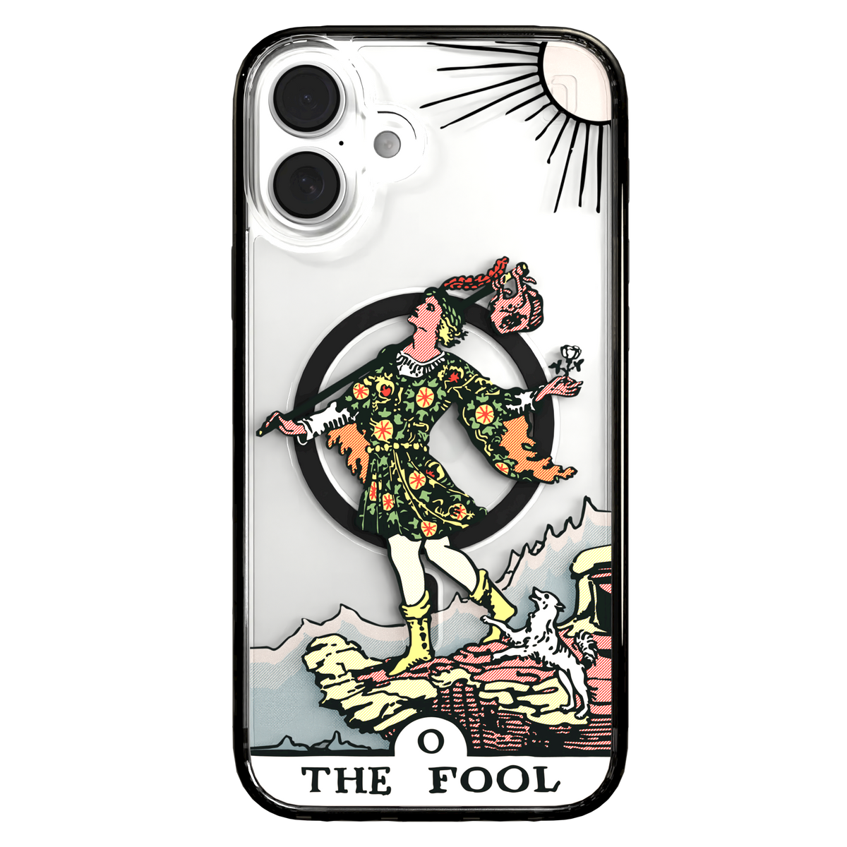 iPhone 16 Series | MagSafe | Tarot Collection | The Fool The Fool - Color / iPhone 16 Plus / Black