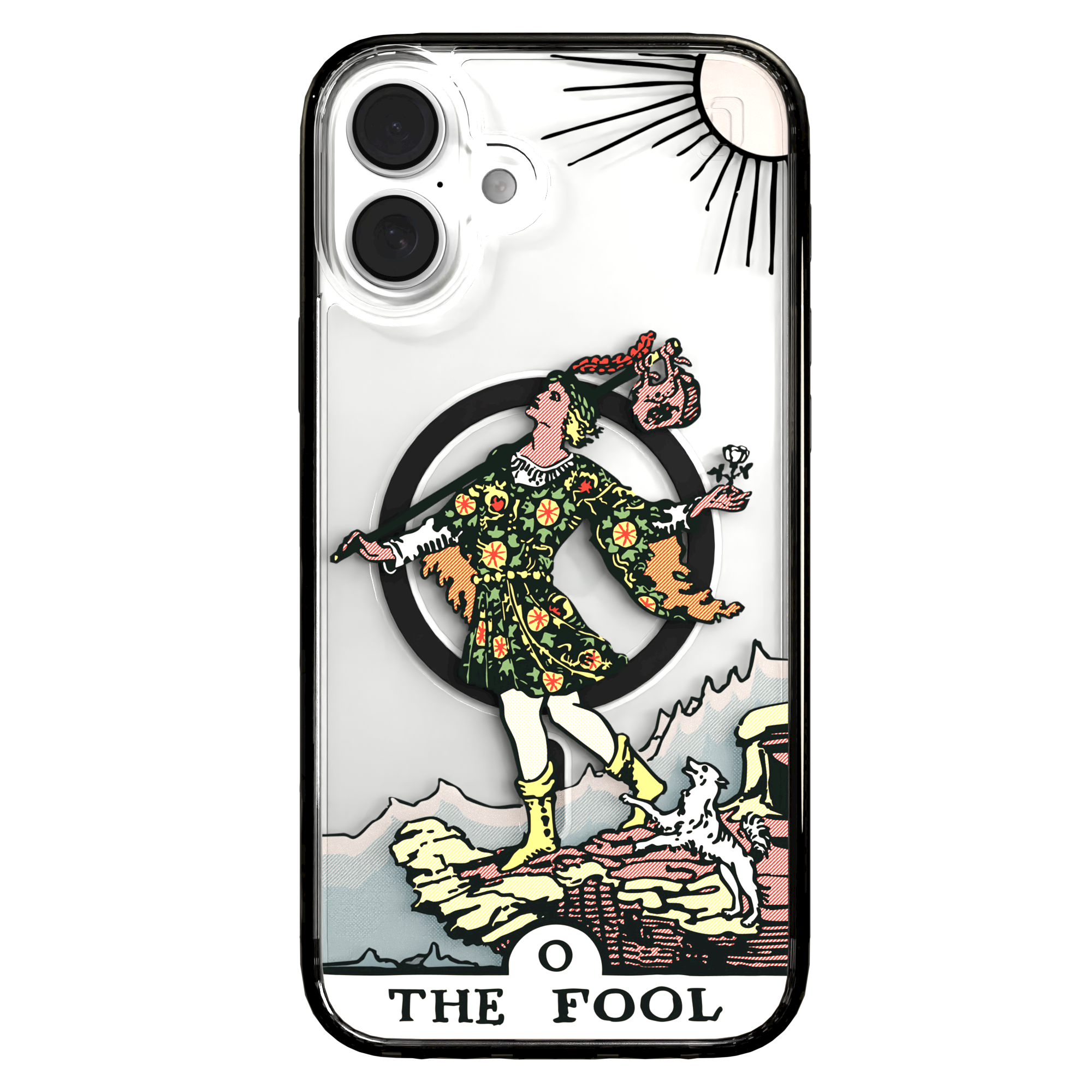 iPhone 16 Series | MagSafe | Tarot Collection | The Fool The Fool - Color / iPhone 16 Plus / Black