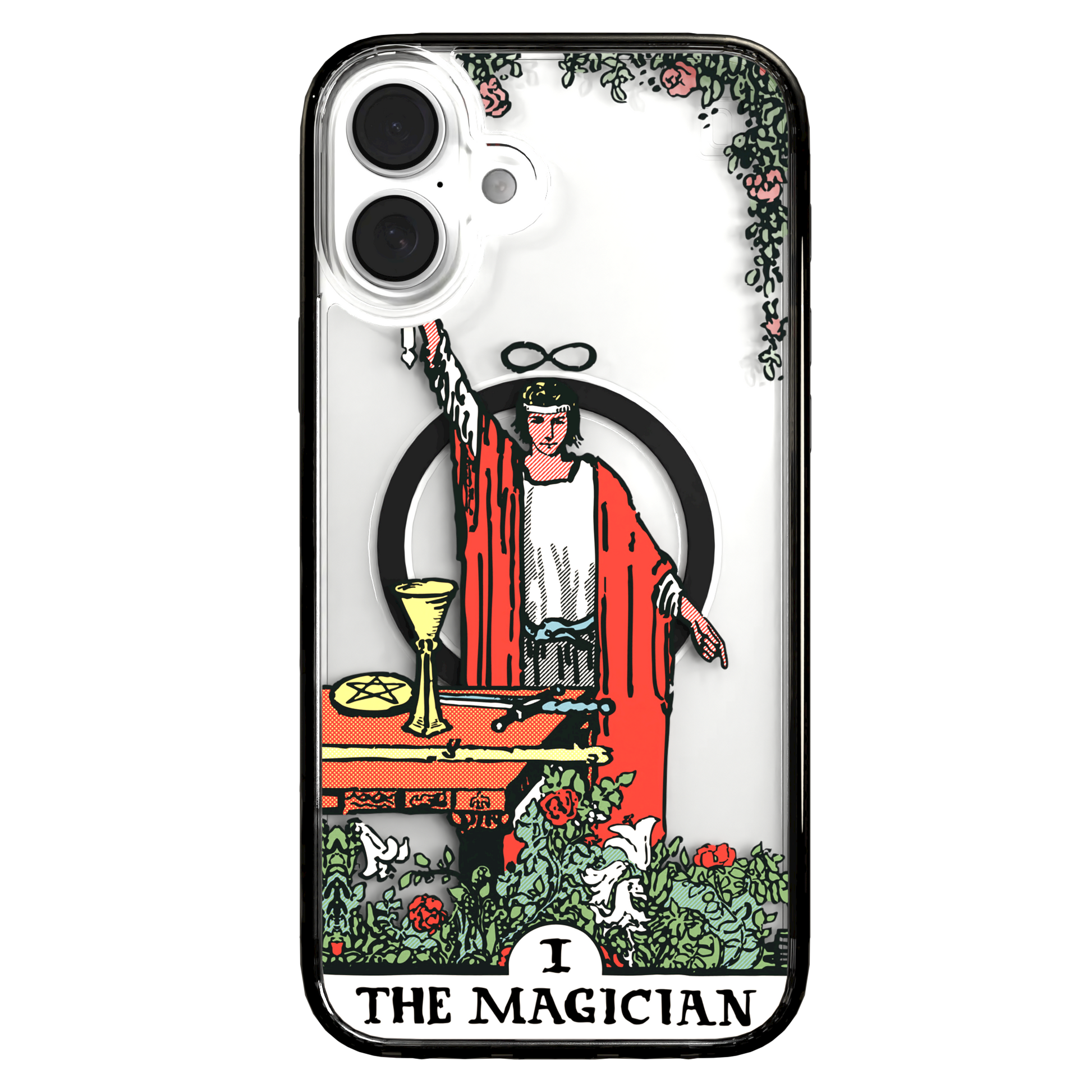 iPhone 16 Series | MagSafe | Tarot Collection | The Magician The Magician - Color / iPhone 16 Plus / Black