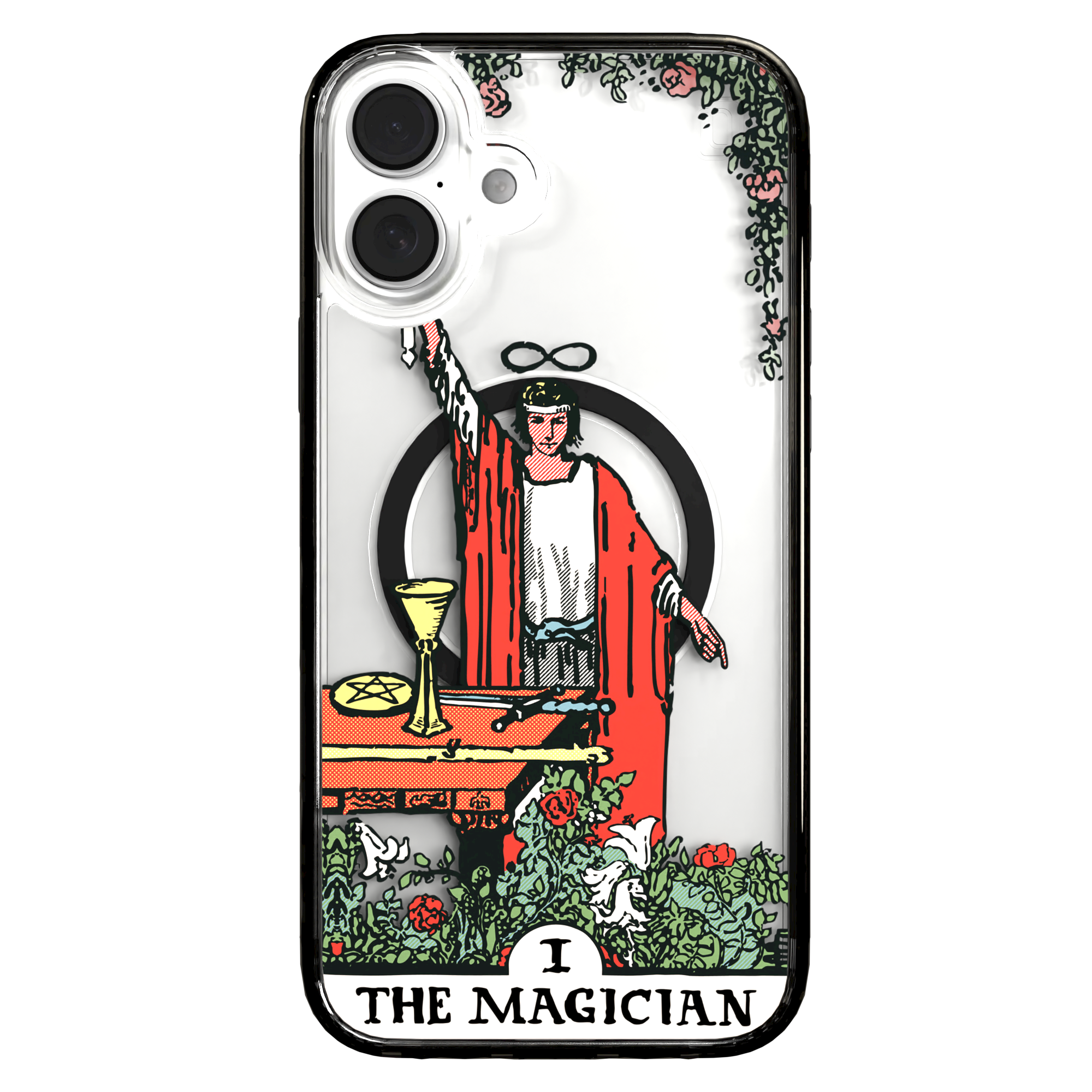 iPhone 16 Series | MagSafe | Tarot Collection | The Magician The Magician - Color / iPhone 16 Plus / Black